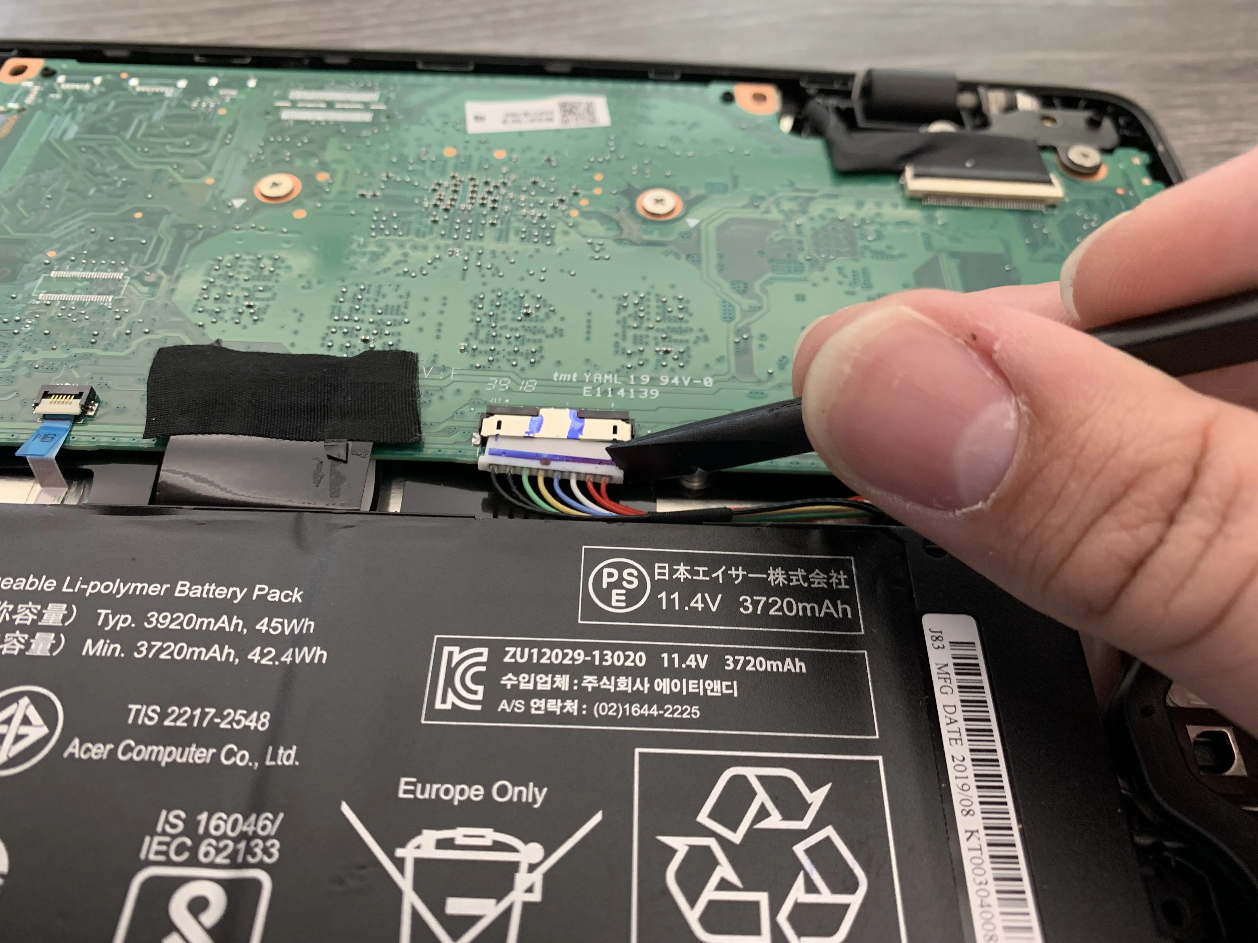 Acer Chromebook 11 C732 Teardown: шаг 6, изображение 2 из 3