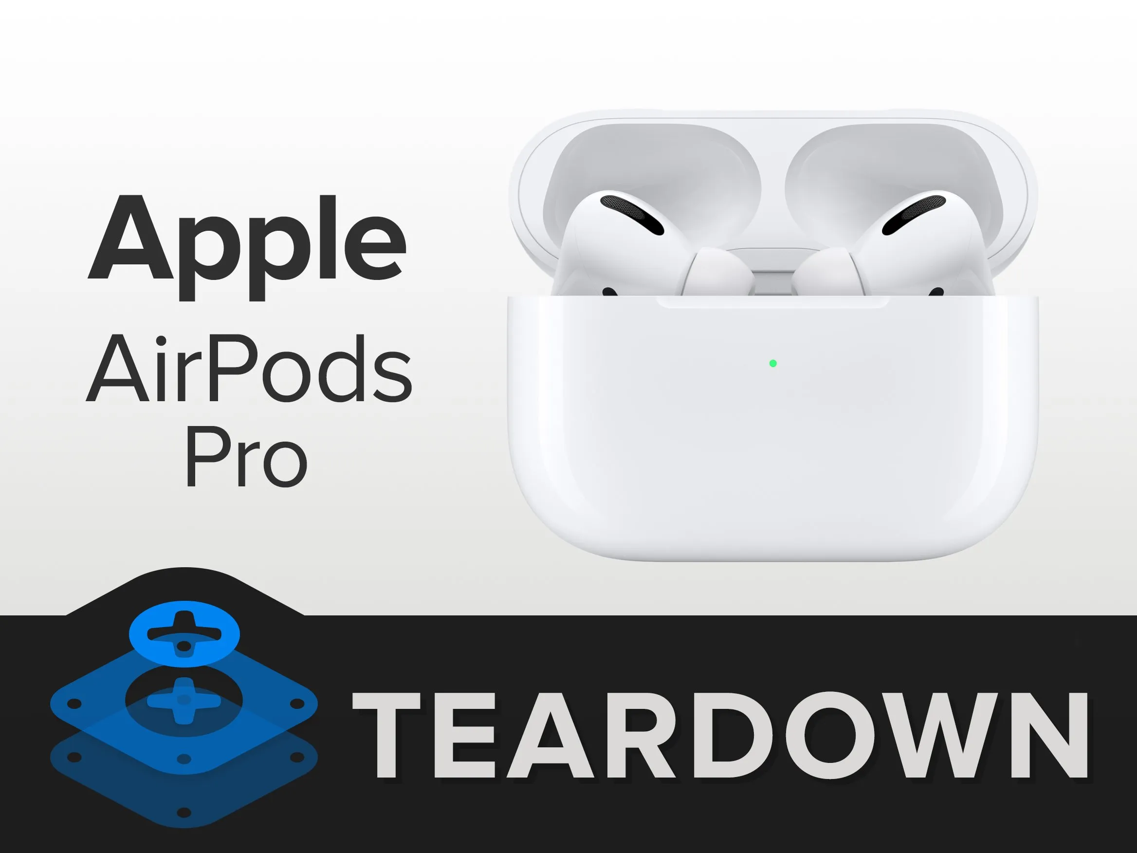 Разборка AirPods Pro, разборка AirPods Pro: шаг 1, изображение 1 из 1