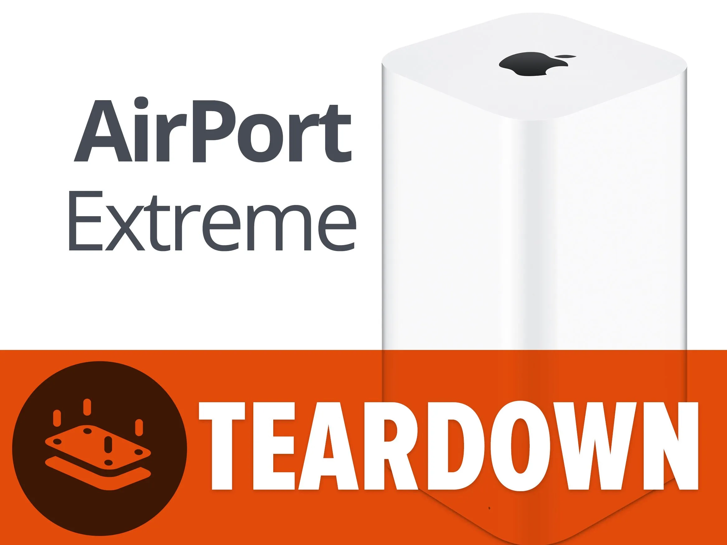 Разборка AirPort Extreme A1521, разборка AirPort Extreme A1521: шаг 1, изображение 1 из 2