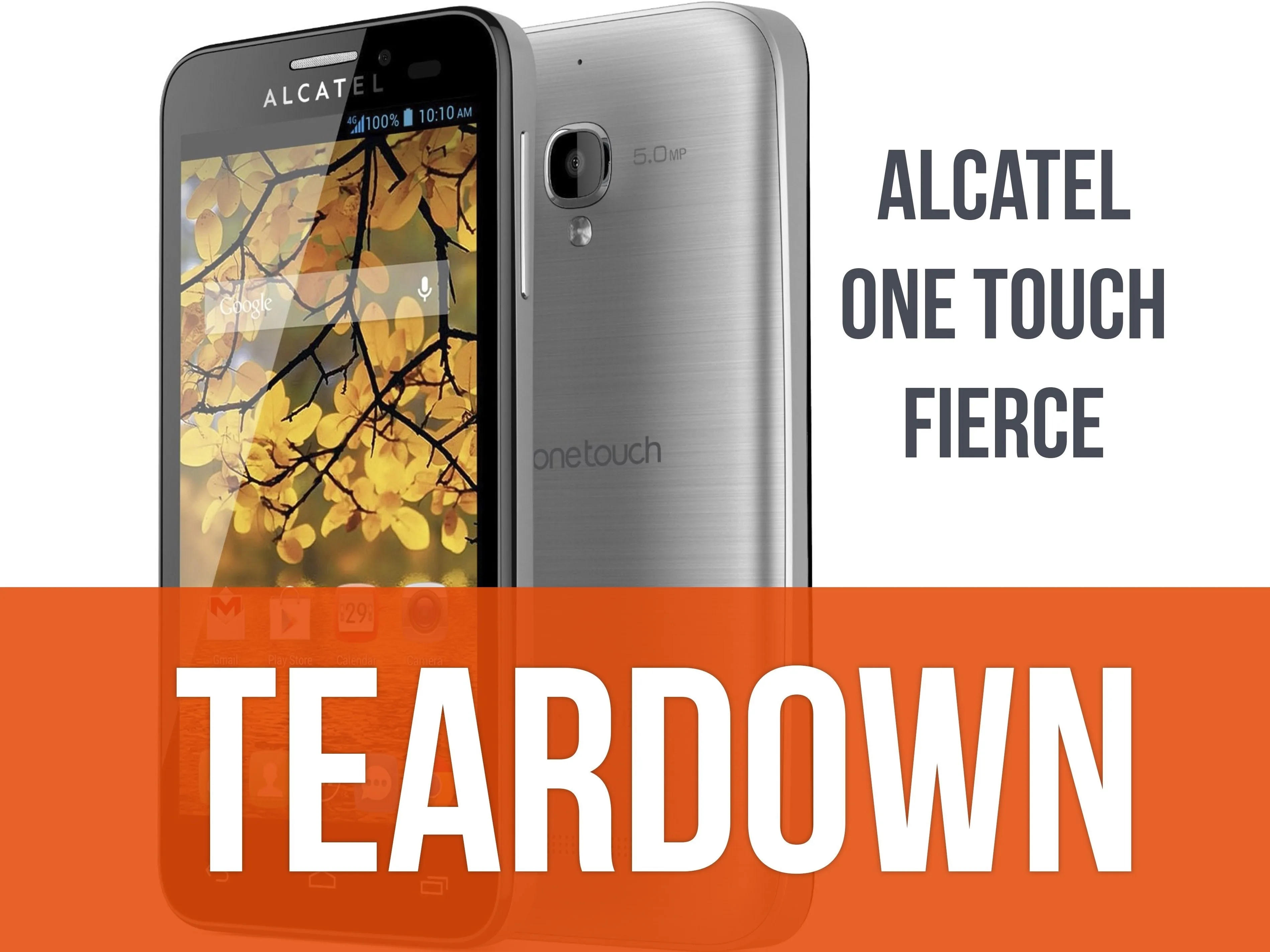 Разборка Alcatel One Touch Fierce