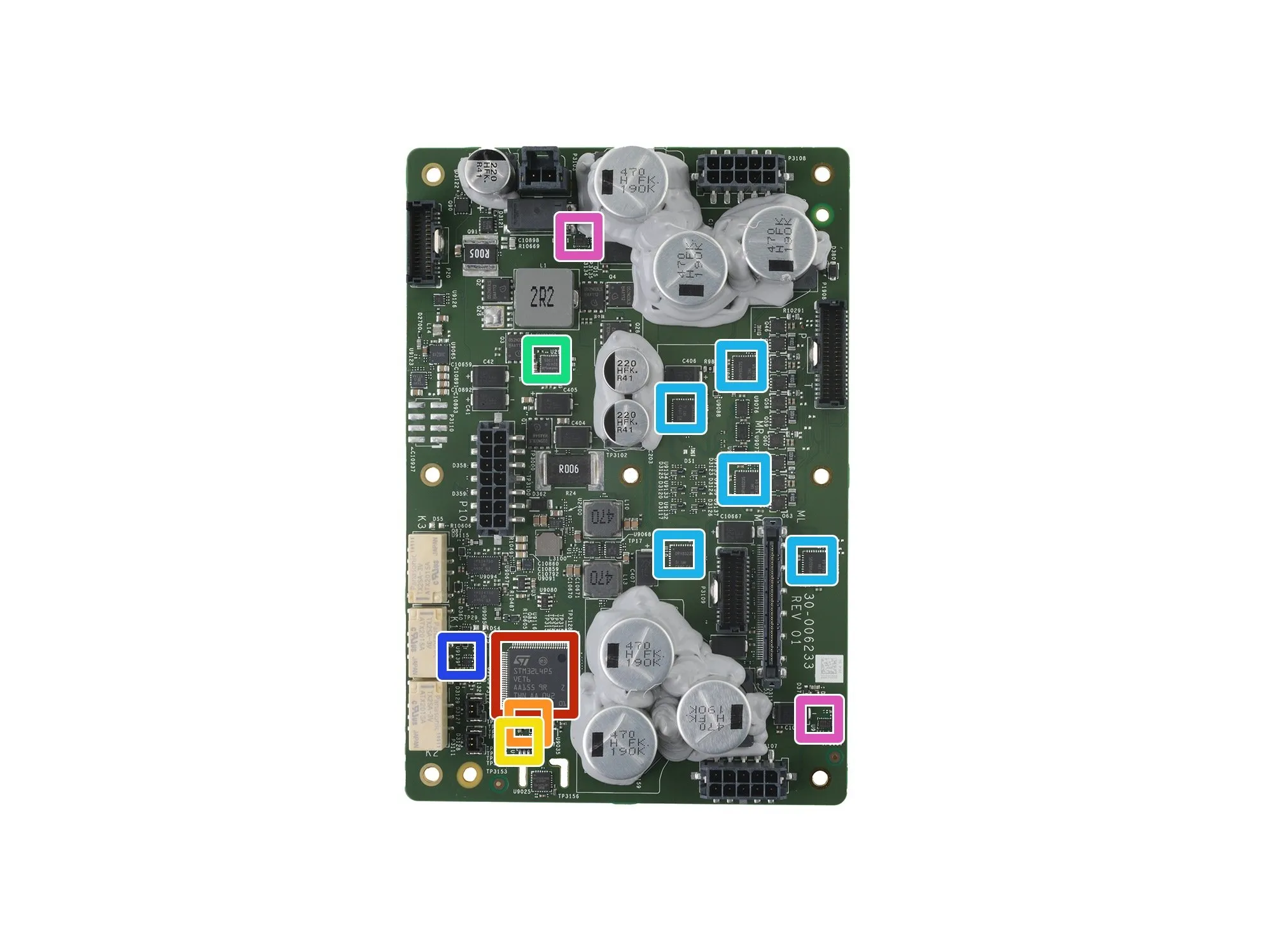 Amazon Astro Chip ID, Motor Board Side 1: шаг 16, изображение 1 из 1