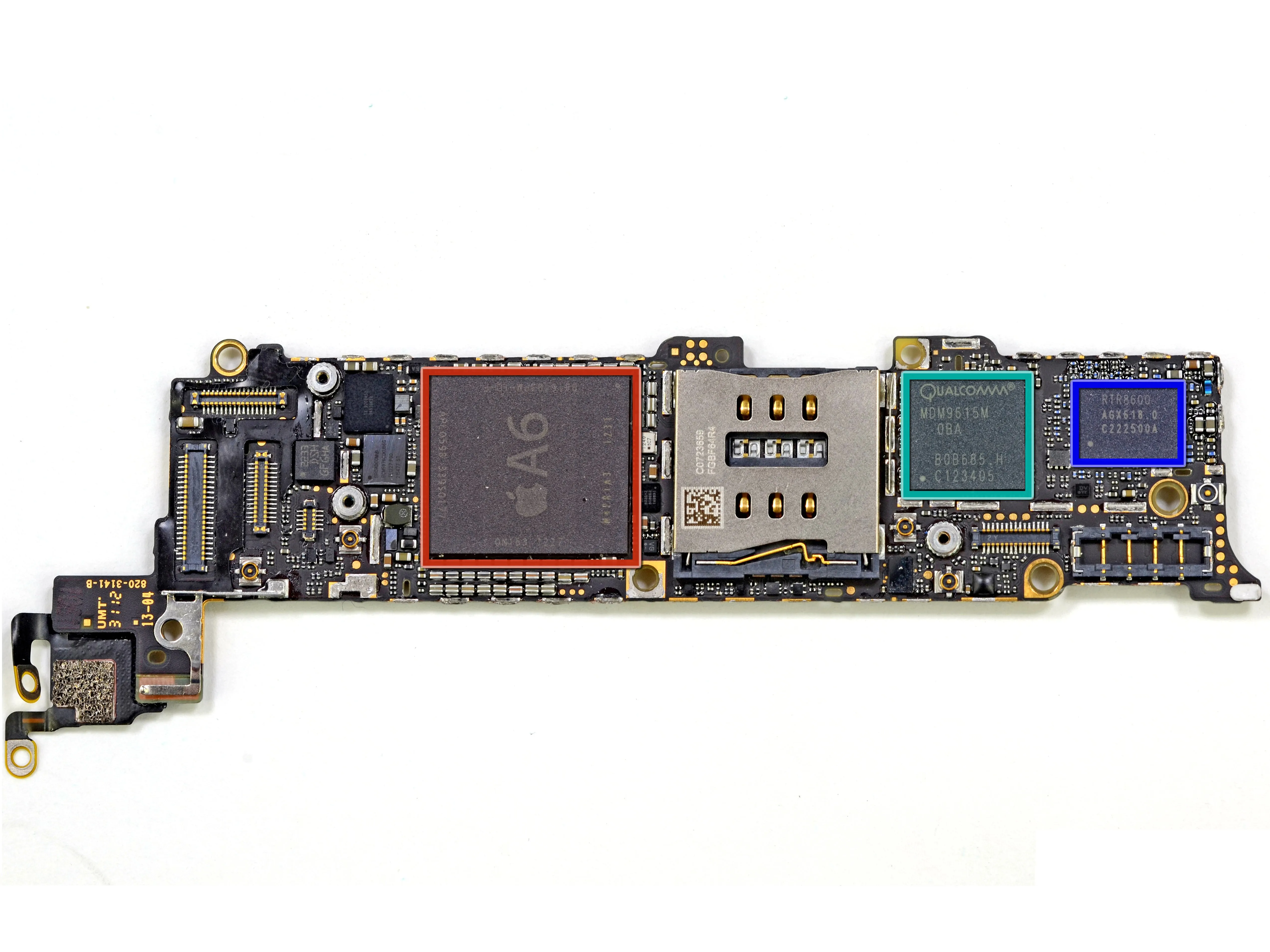 Apple A6 Teardown, Внутри iPhone 5: шаг 7, изображение 1 из 2