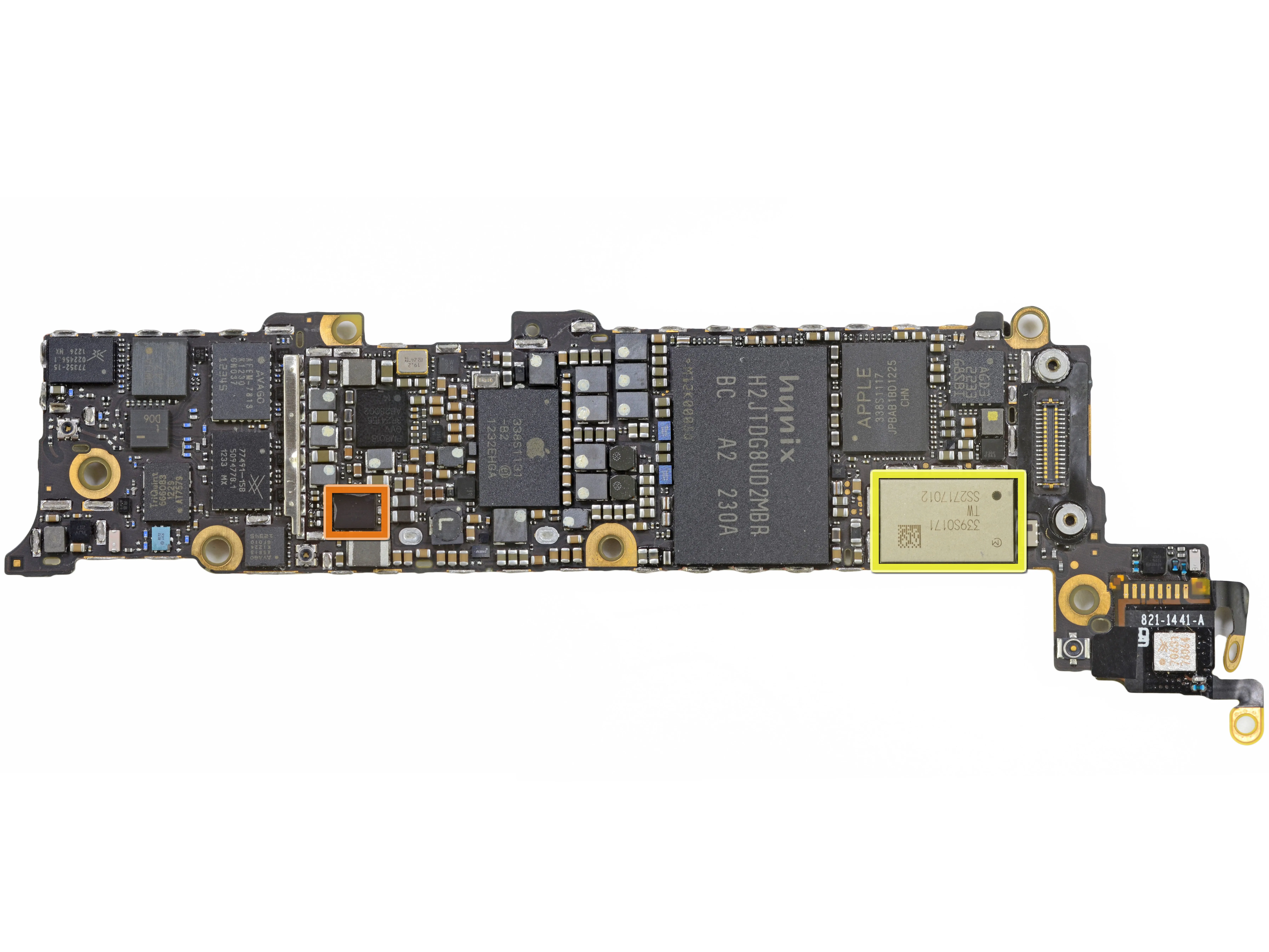 Apple A6 Teardown, внутри iPhone 5: шаг 7, изображение 2 из 2