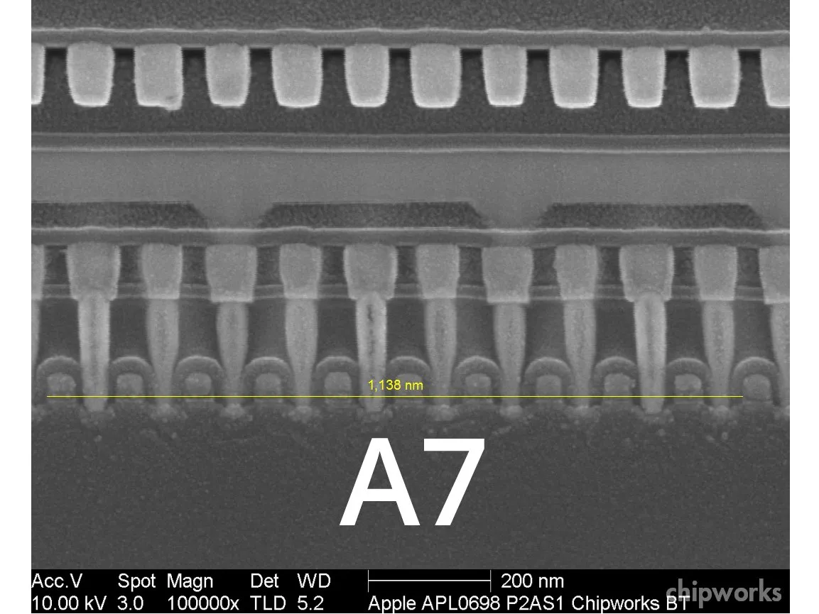 Разборка Apple A7: шаг 6, изображение 2 из 2