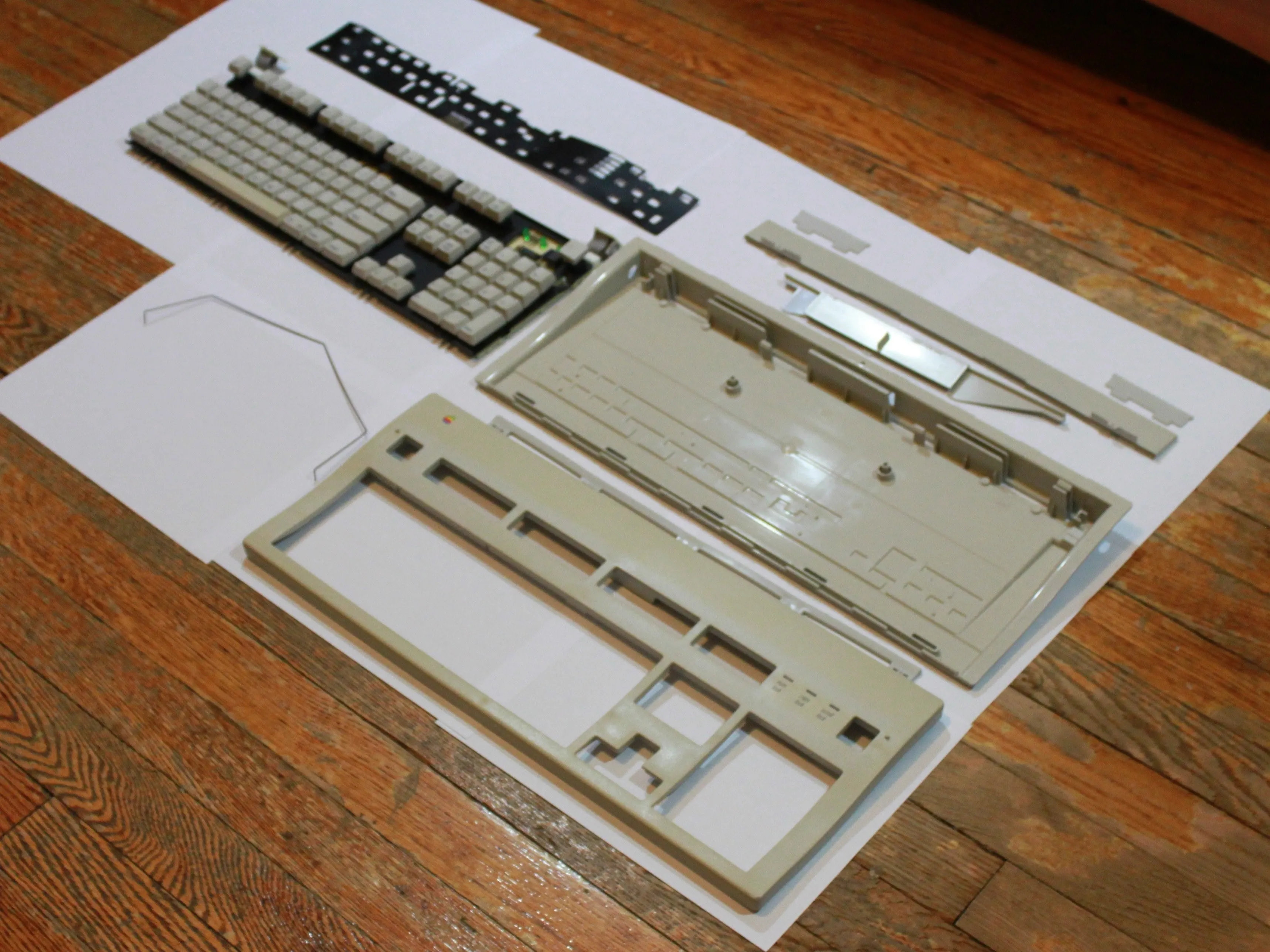 Разборка Apple Extended Keyboard II