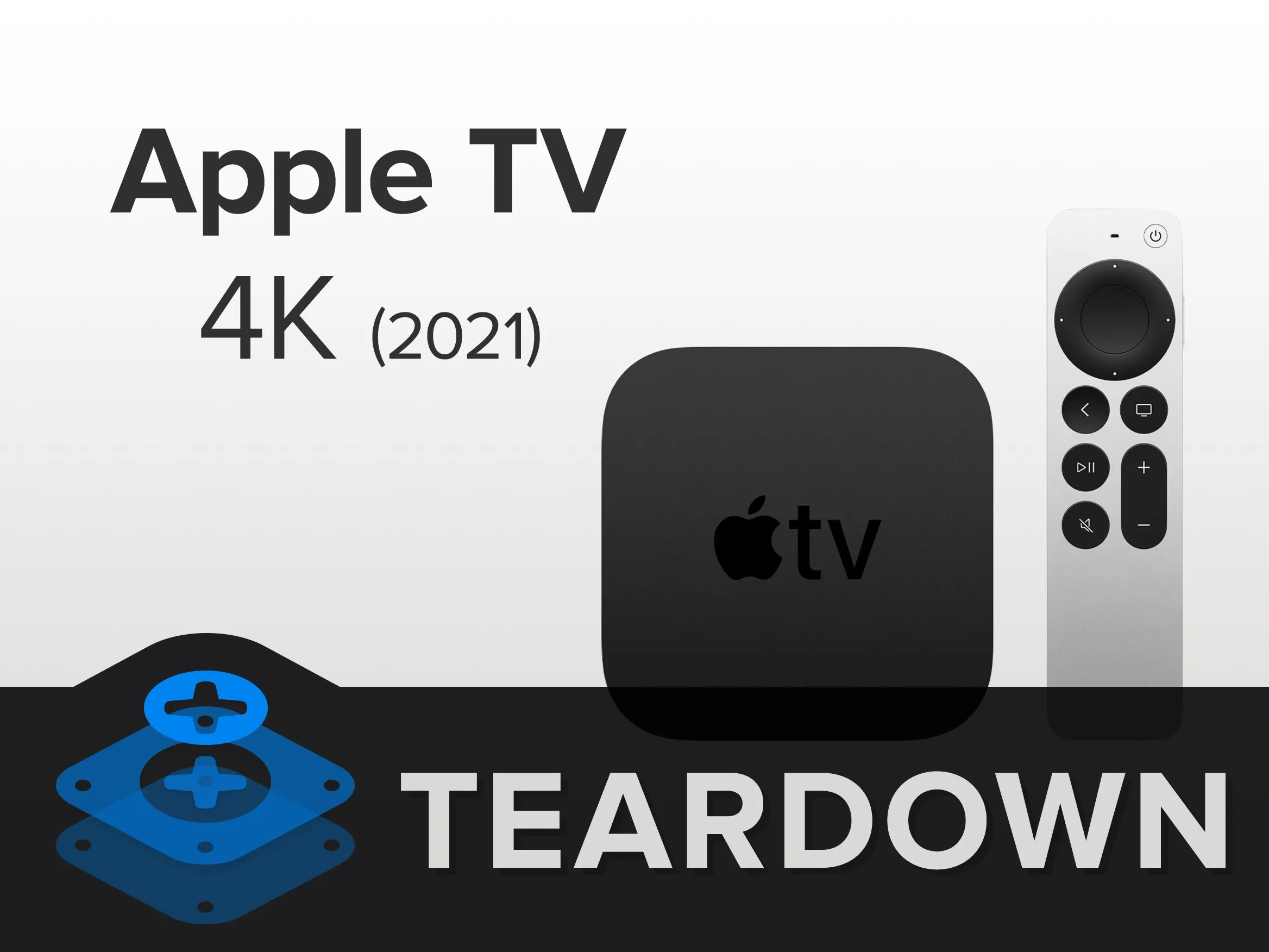 Apple TV 4K 2021 Teardown, Apple TV 4K 2021 Teardown: шаг 1, изображение 1 из 2