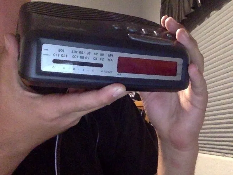 Разборка Audiophase AMFM Dual-Alarm Clock Radio (1999)