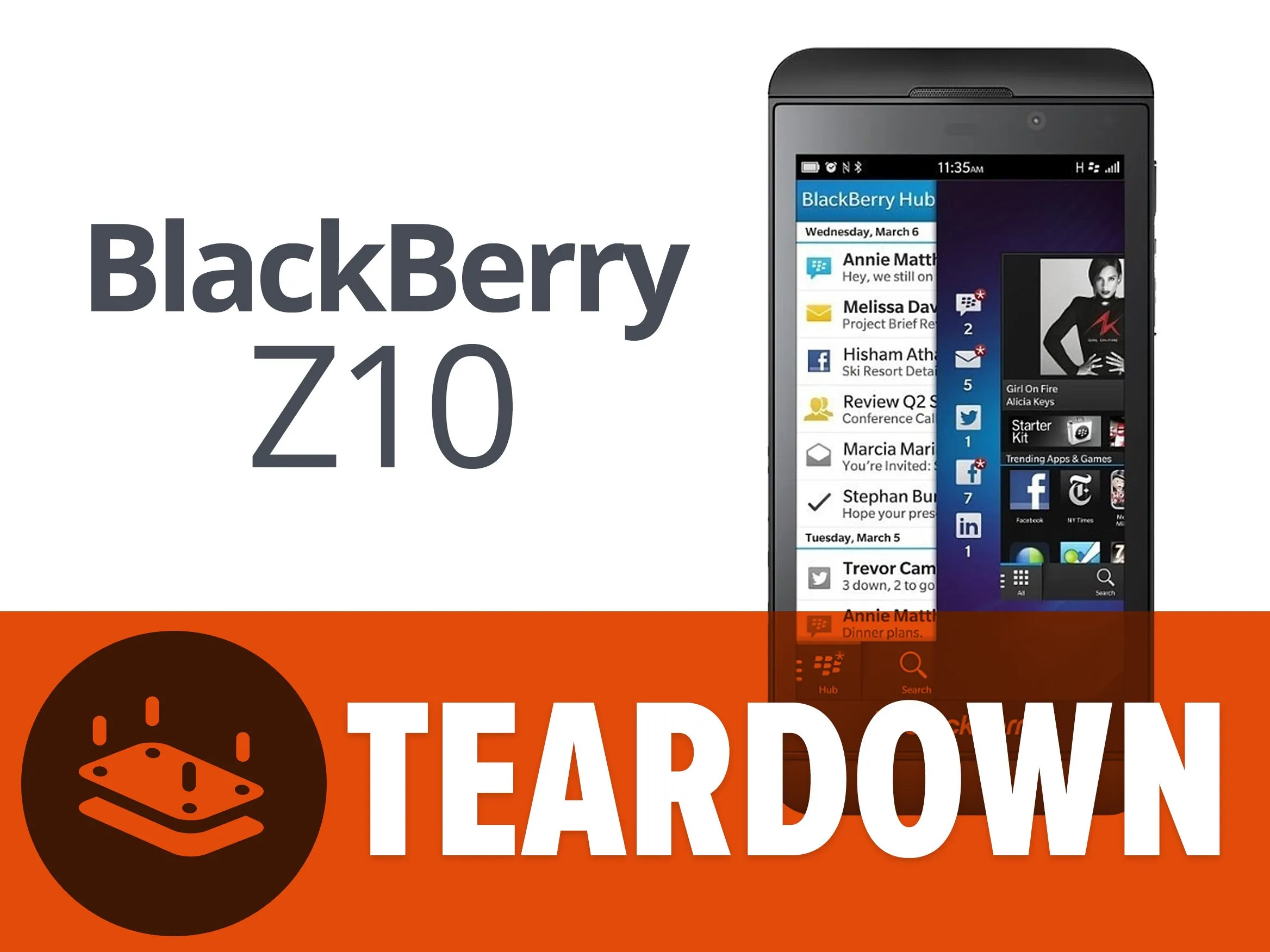 BlackBerry Z10 Teardown, BlackBerry Z10 Teardown: шаг 1, изображение 1 из 2