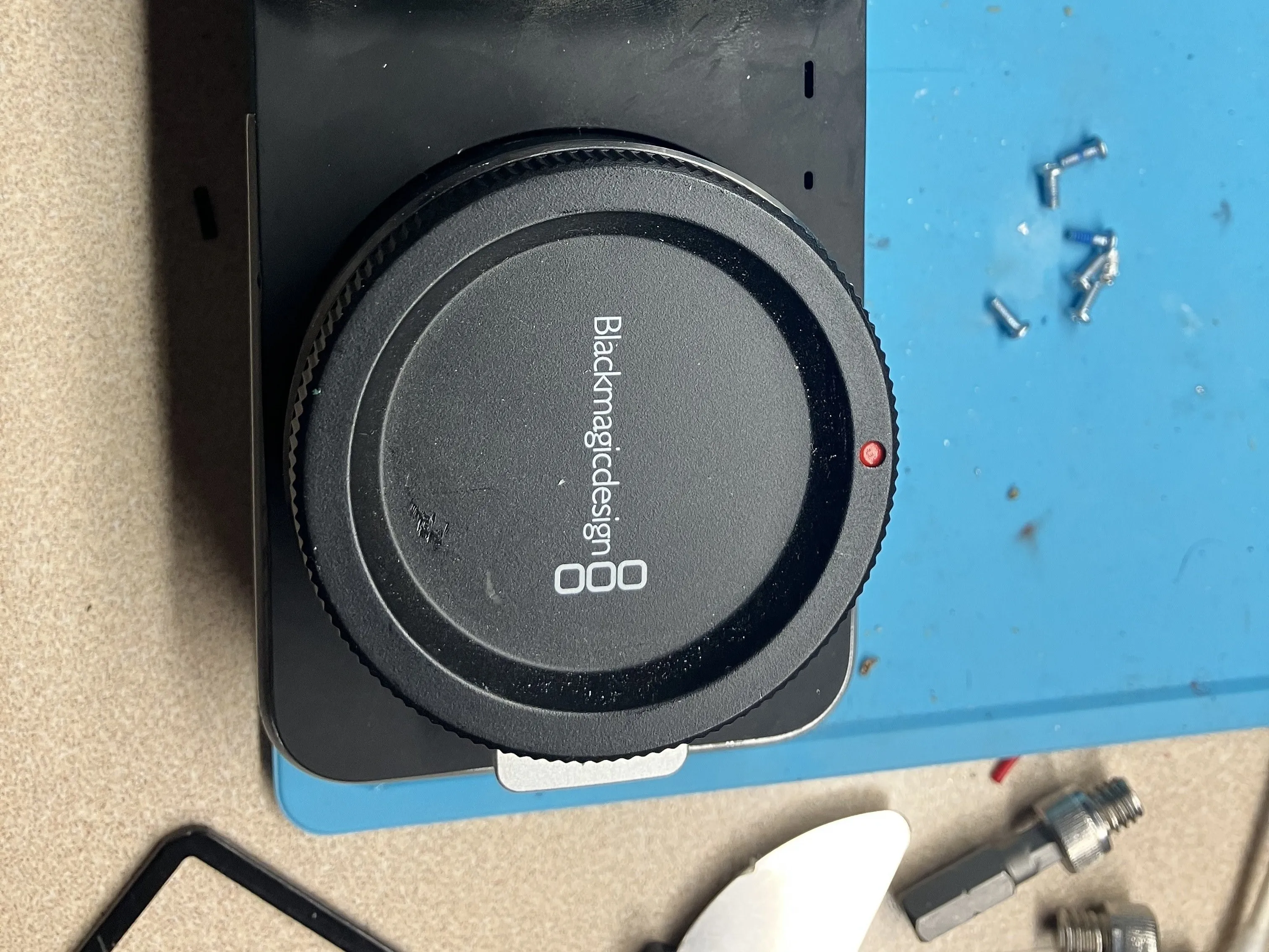 Разборка Blackmagic Pocket Cinema Camera OG (BMPCC)