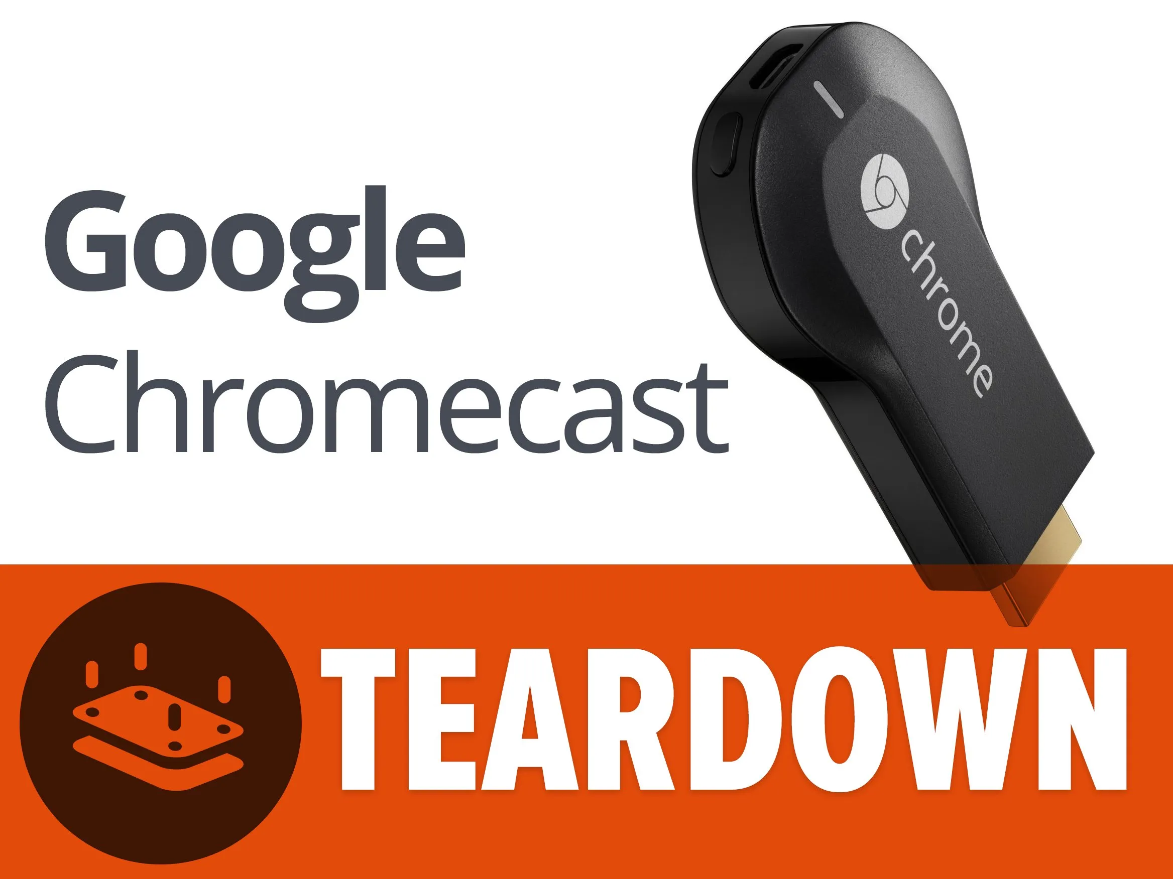 Разборка Chromecast, разборка Chromecast: шаг 1, изображение 1 из 3