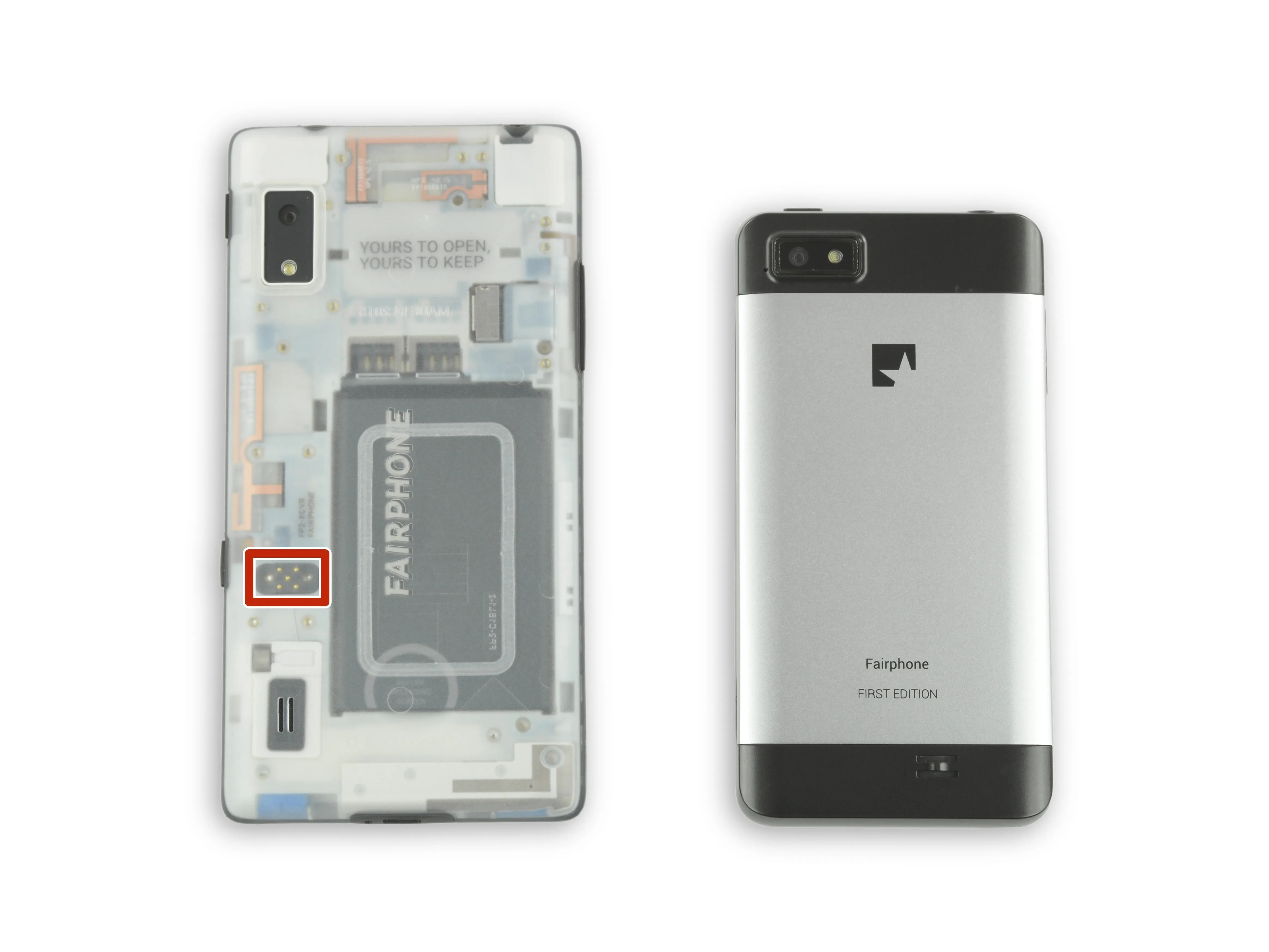 Разборка Fairphone 2: шаг 2, изображение 2 из 3