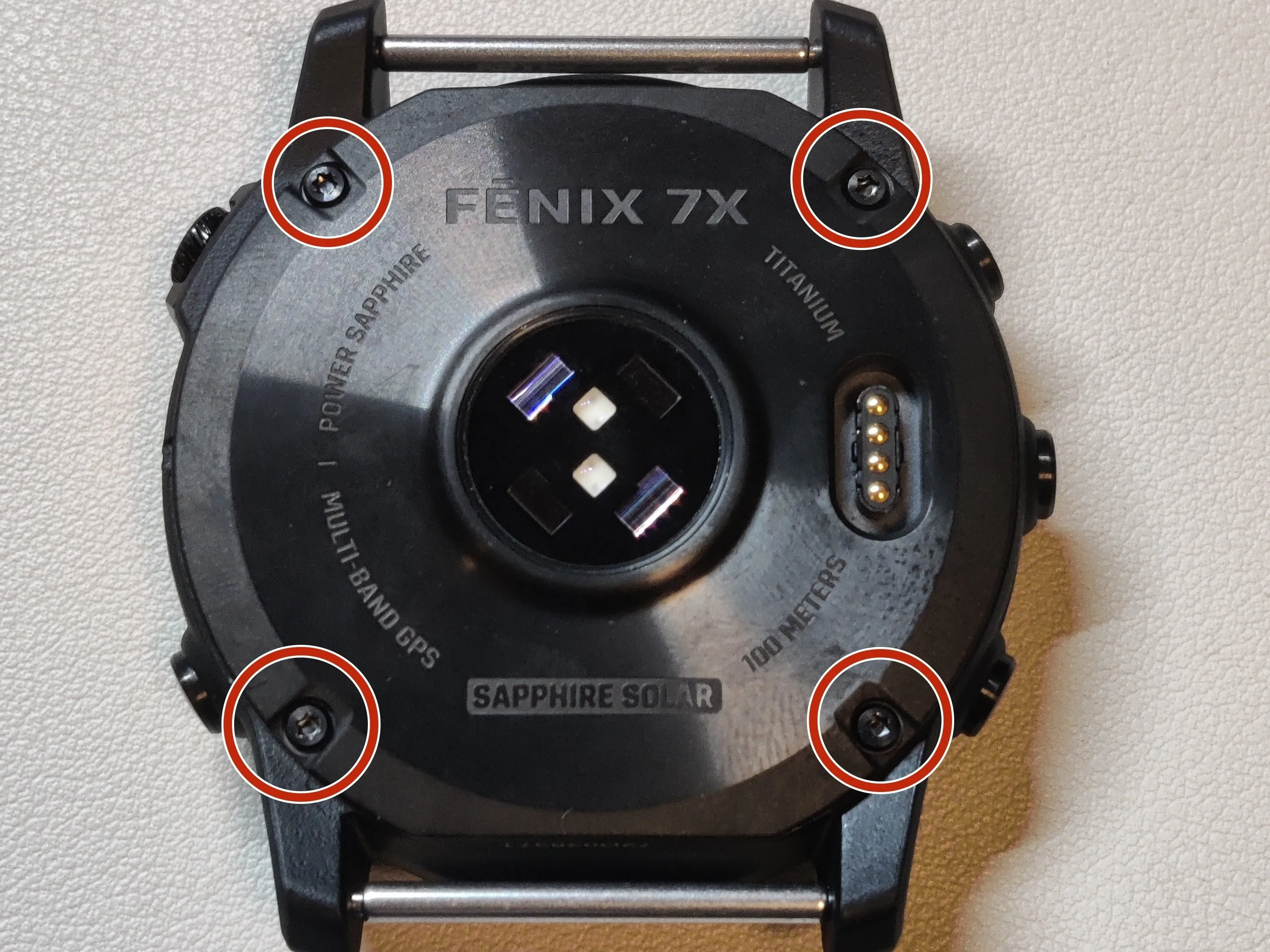 Разборка Garmin fēnix 7X