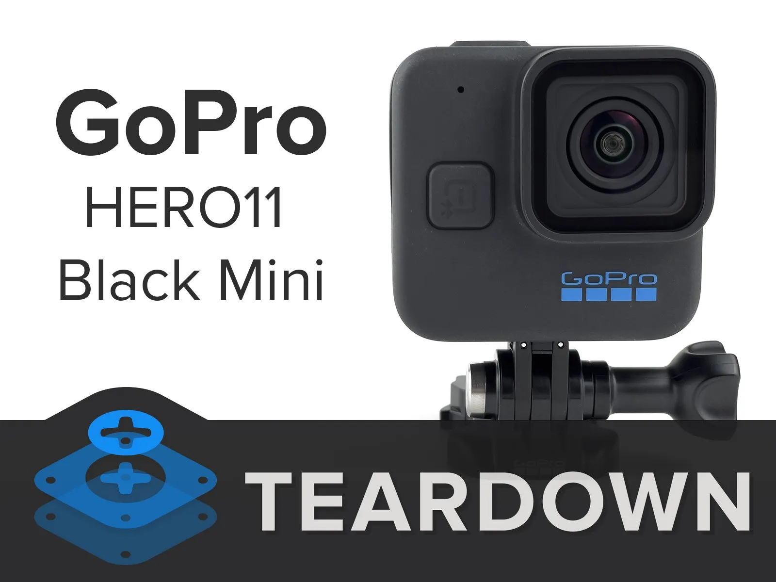 GoPro HERO11 Black Mini Teardown, GoPro HERO11 Black Mini Teardown: шаг 1, изображение 1 из 3