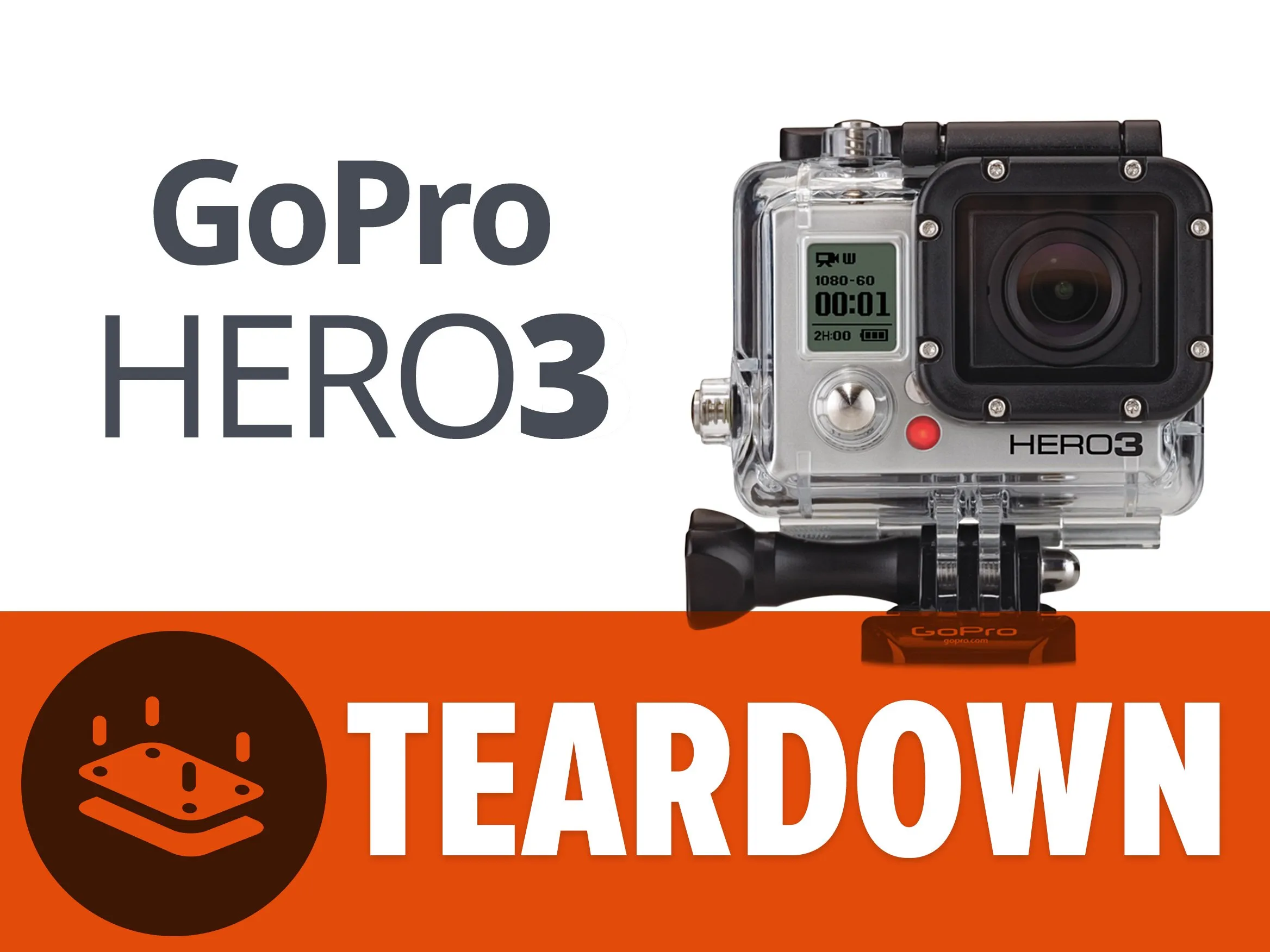 GoPro Hero3 Teardown, GoPro Hero3 Teardown: шаг 1, изображение 1 из 2