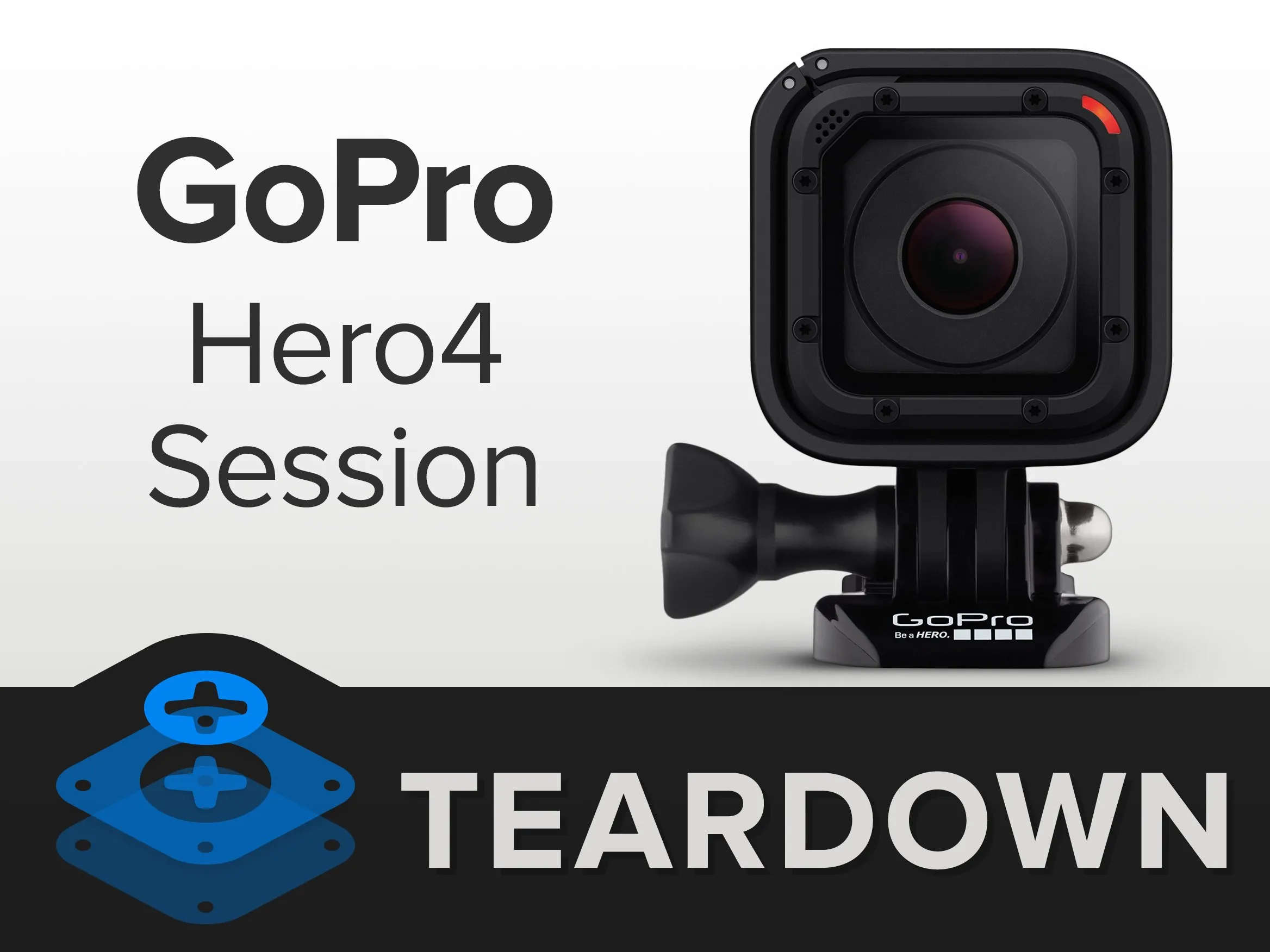 GoPro Hero4 Session Teardown, GoPro Hero4 Session Teardown: шаг 1, изображение 1 из 2