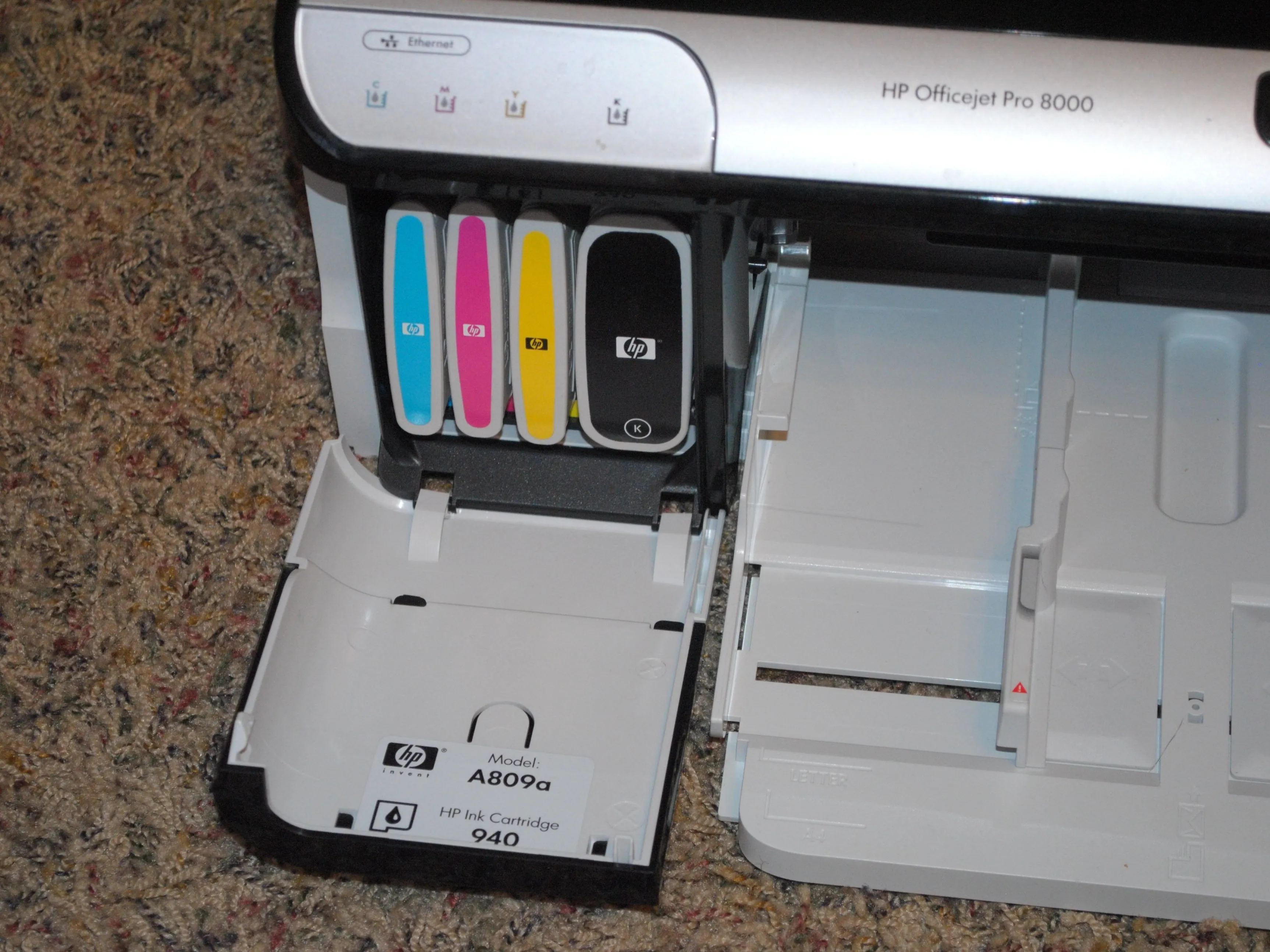 Разборка HP OfficeJet Pro 8000: шаг 4, изображение 1 из 3