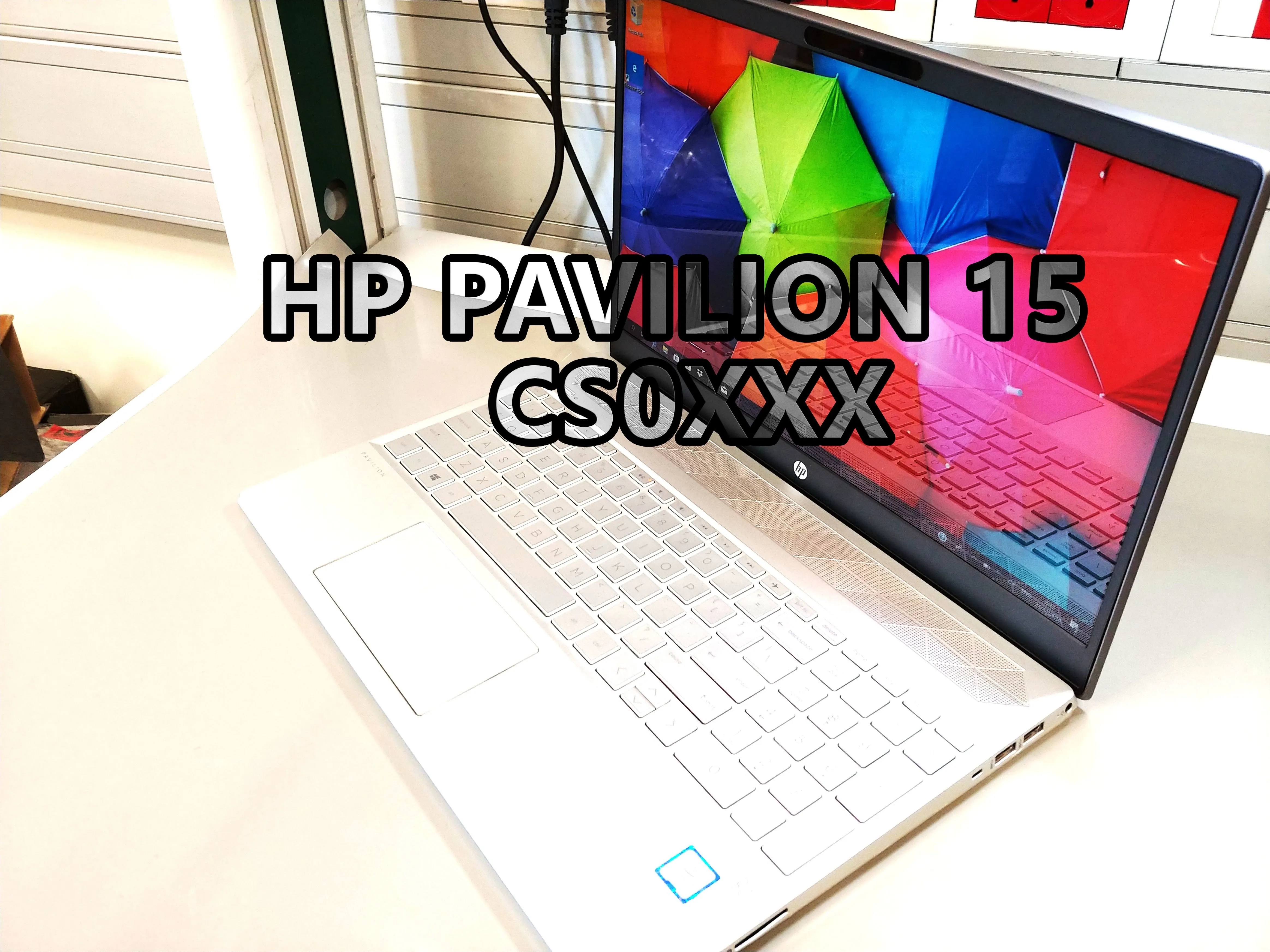 Разборка HP Pavilion 15 cs0xxx Unboxing