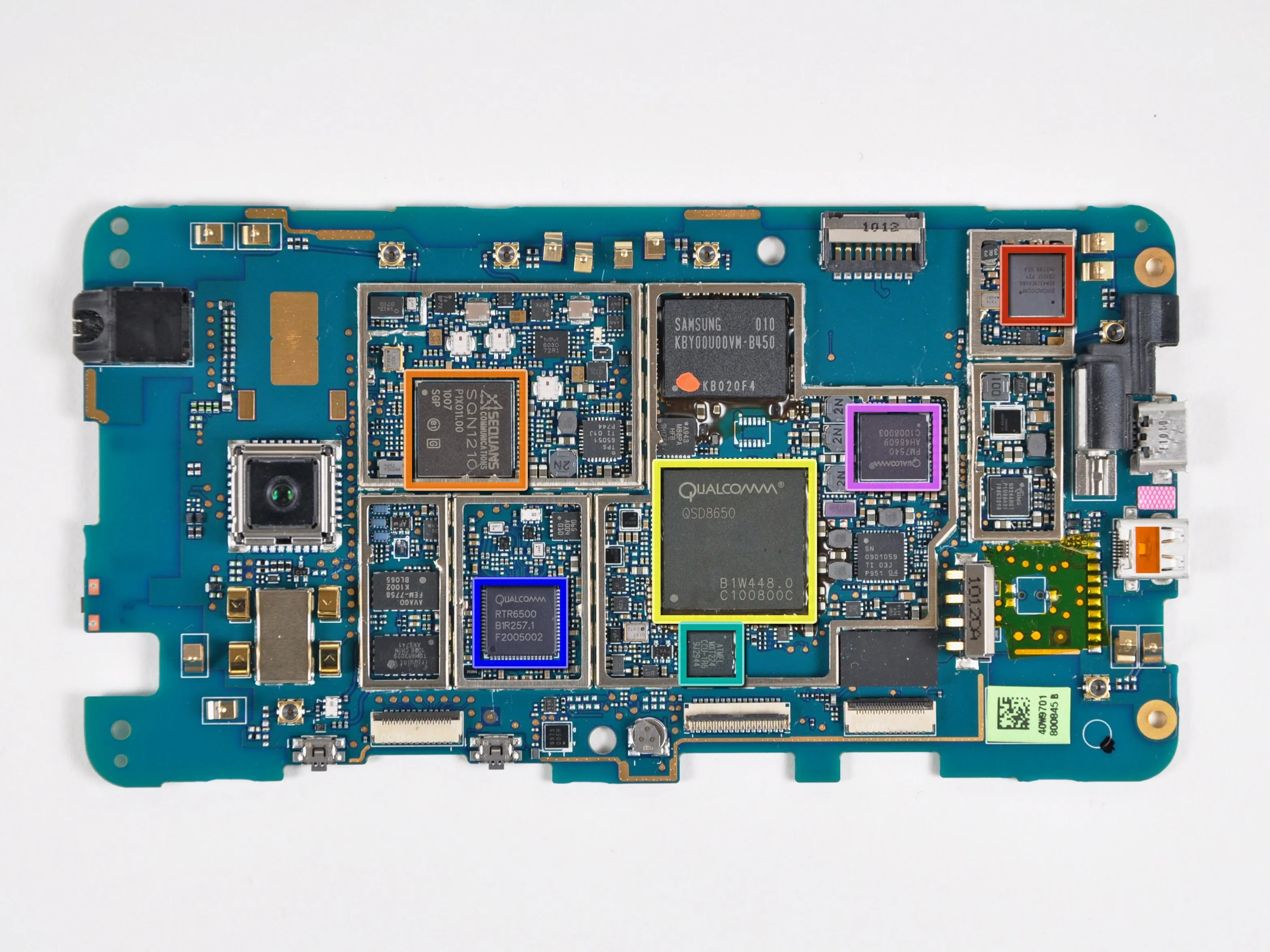 HTC Evo 4G Teardown: шаг 13, изображение 1 из 1