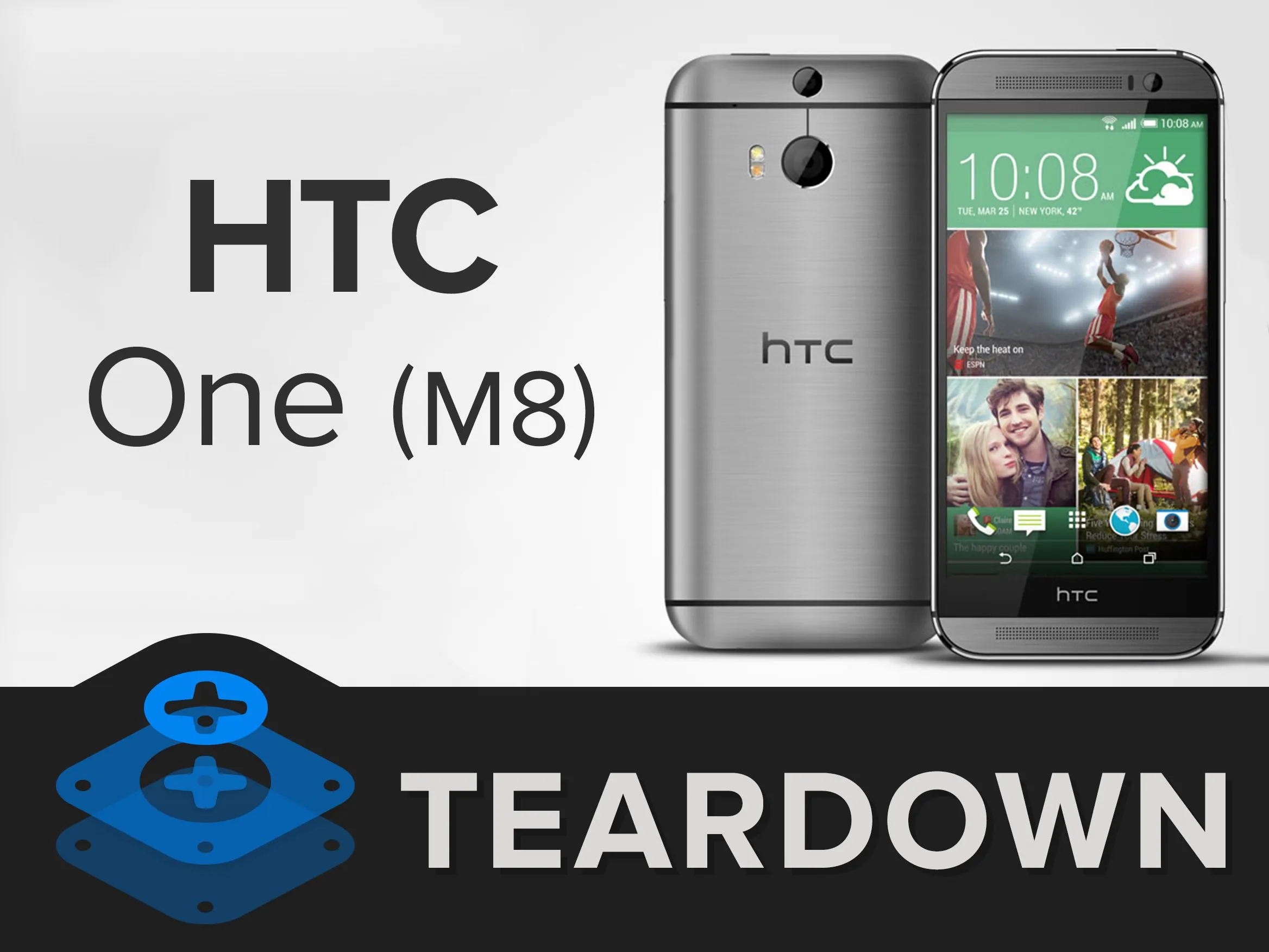 HTC One (M8) Teardown, HTC One (M8) Teardown: шаг 1, изображение 1 из 2