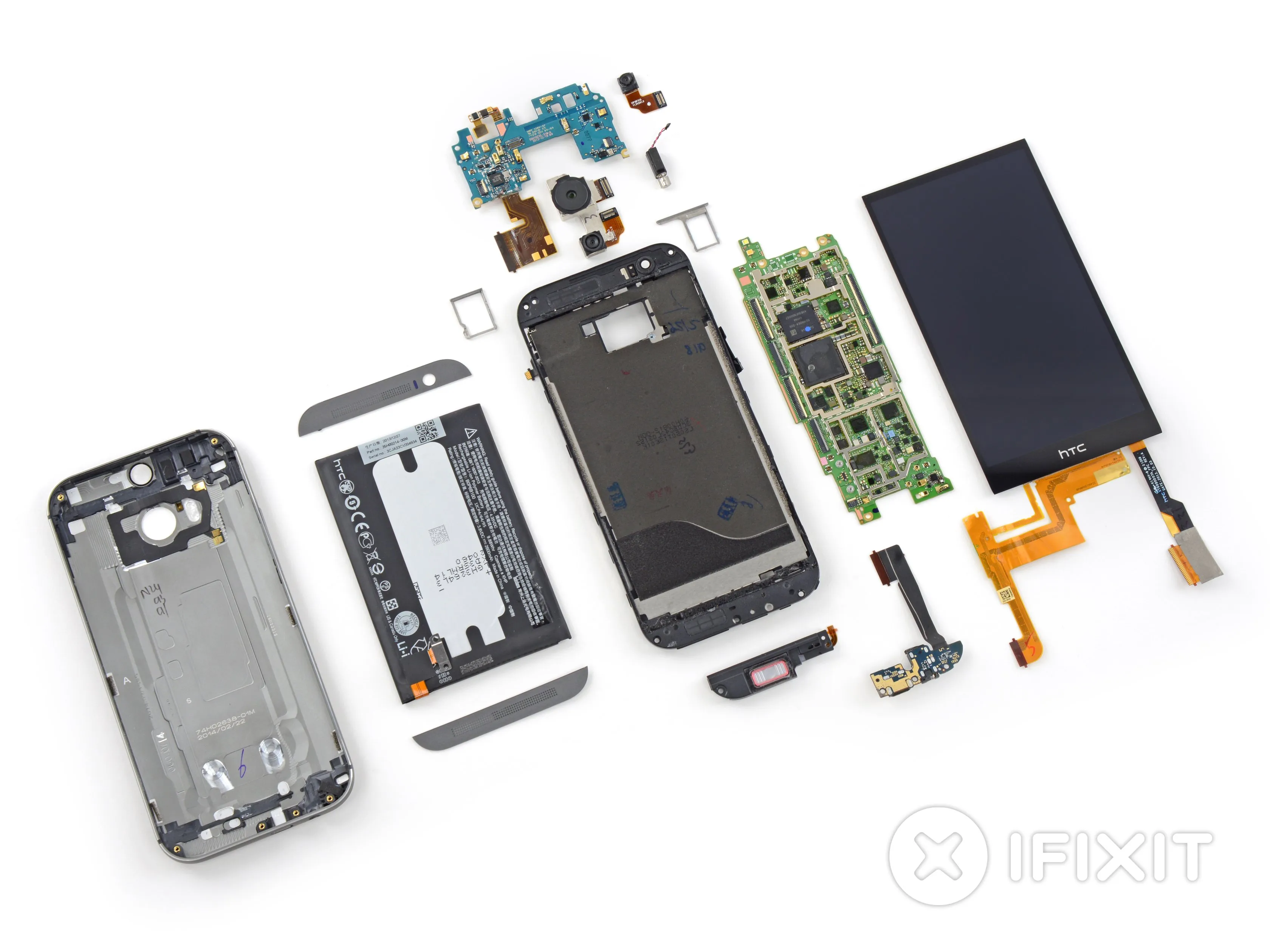 HTC One (M8) Teardown: шаг 20, изображение 1 из 2