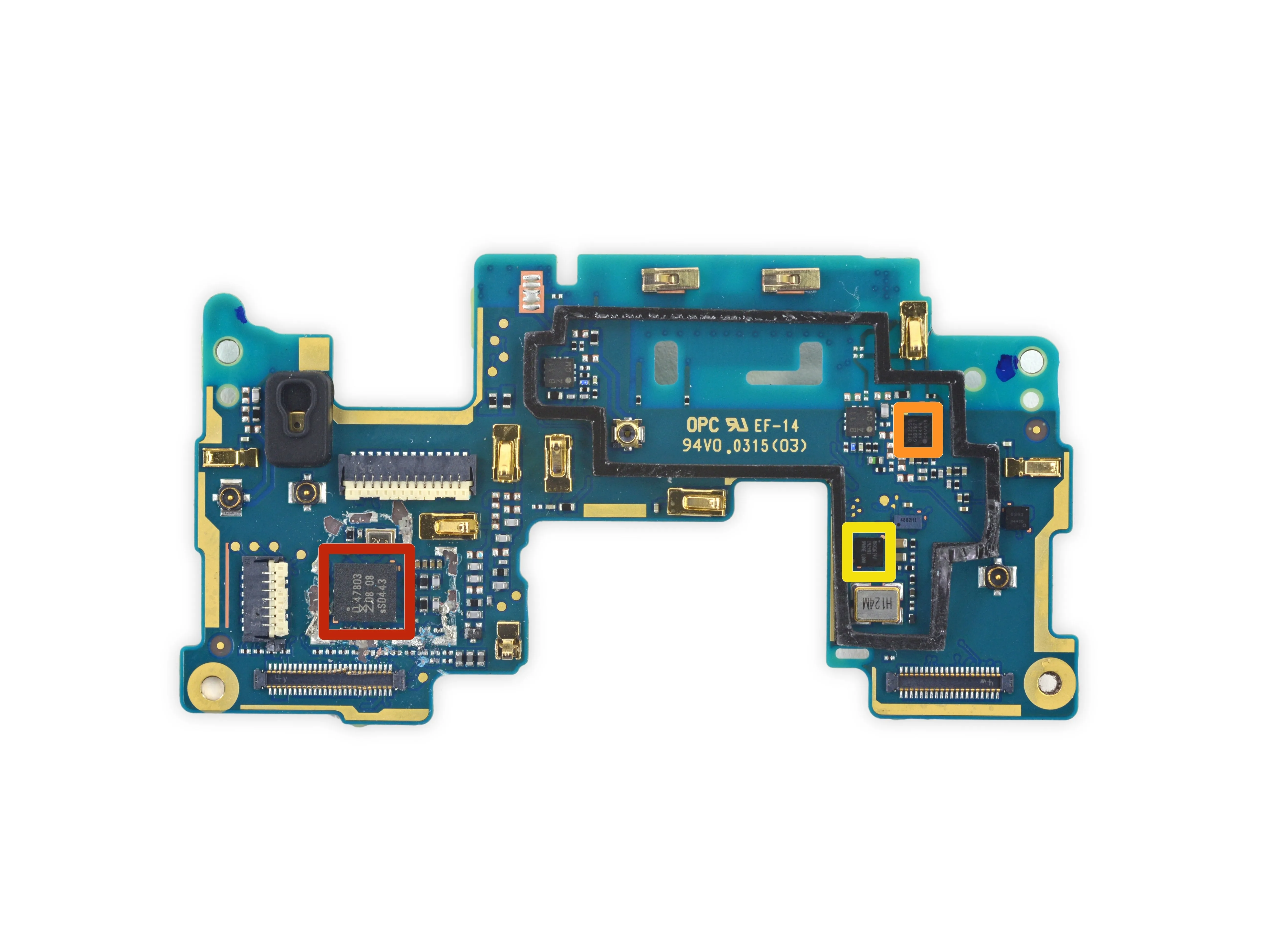 HTC One M9 Teardown: шаг 16, изображение 1 из 3