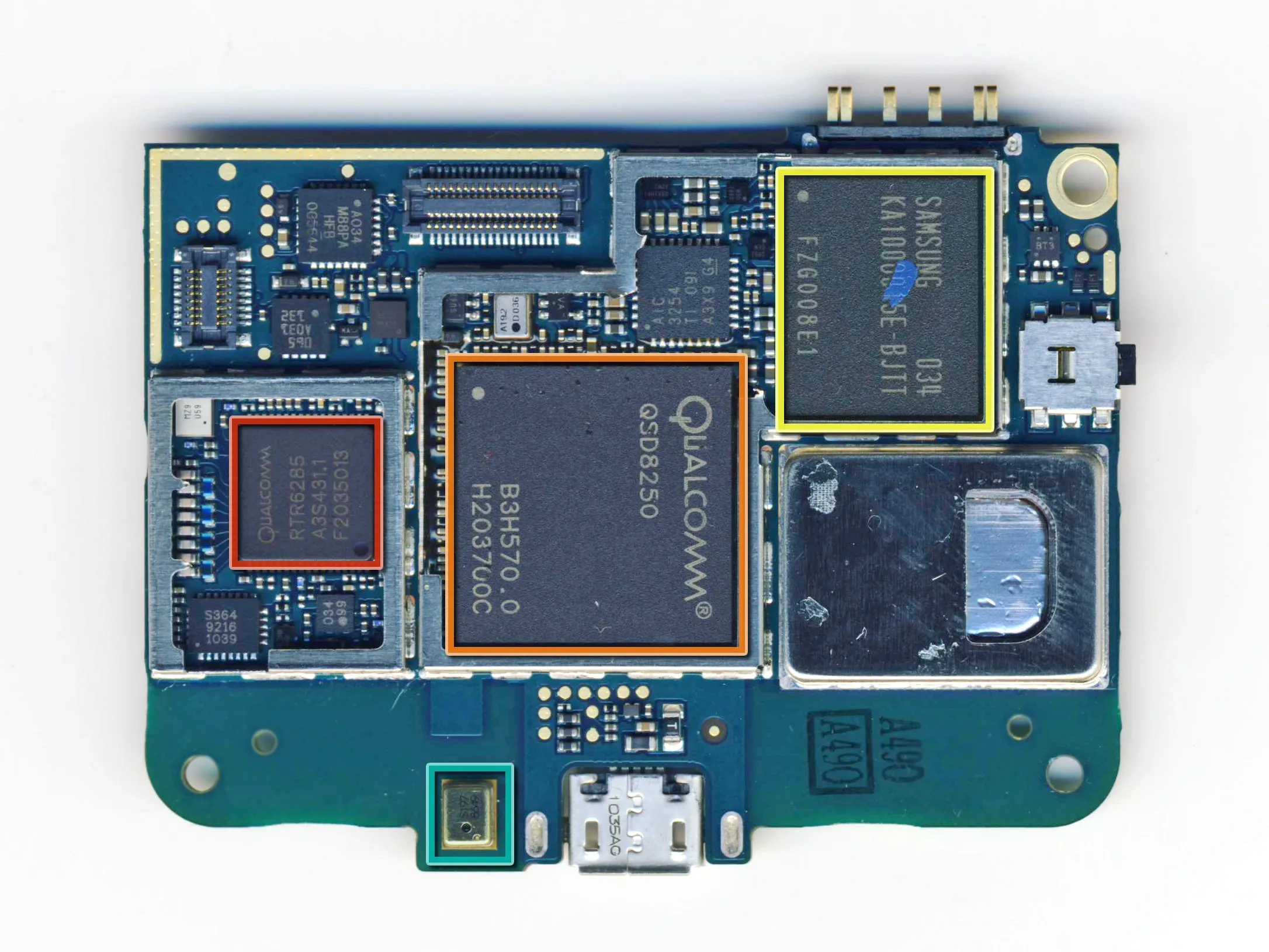 Разборка HTC Surround: шаг 12, изображение 1 из 1