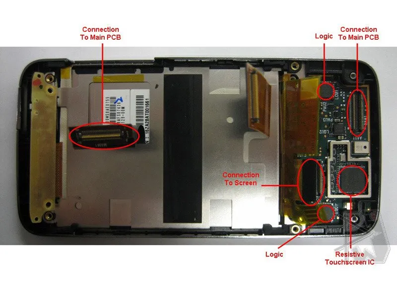 HTC Touch Pro CDMA Teardown: шаг 5, изображение 1 из 3