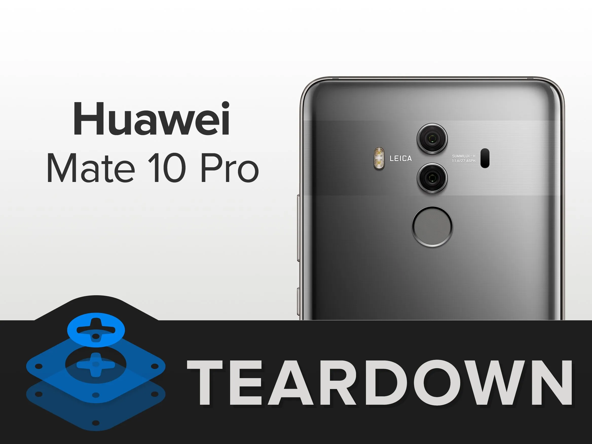 Huawei Mate 10 Pro Teardown, Huawei Mate 10 Pro Teardown: шаг 1, изображение 1 из 3