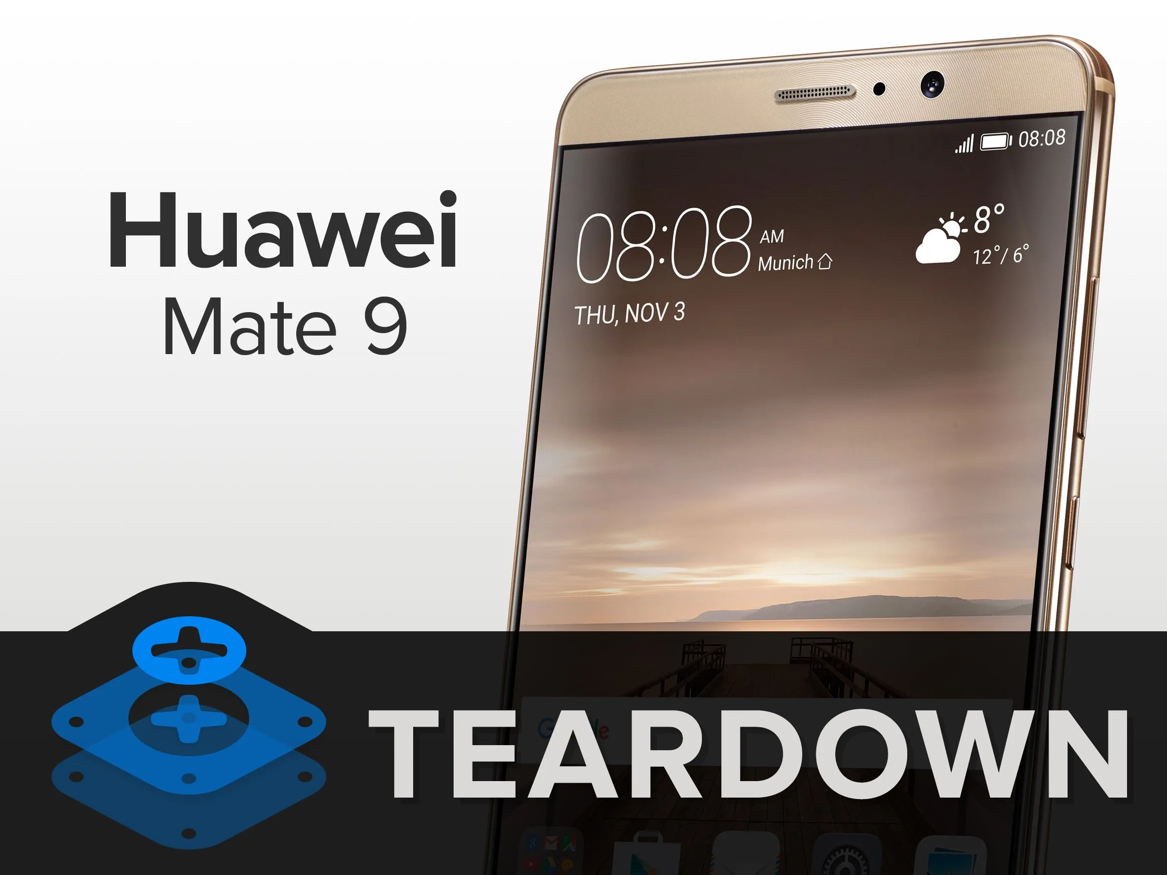 Huawei Mate 9 Teardown, Huawei Mate 9 Teardown: шаг 1, изображение 1 из 3