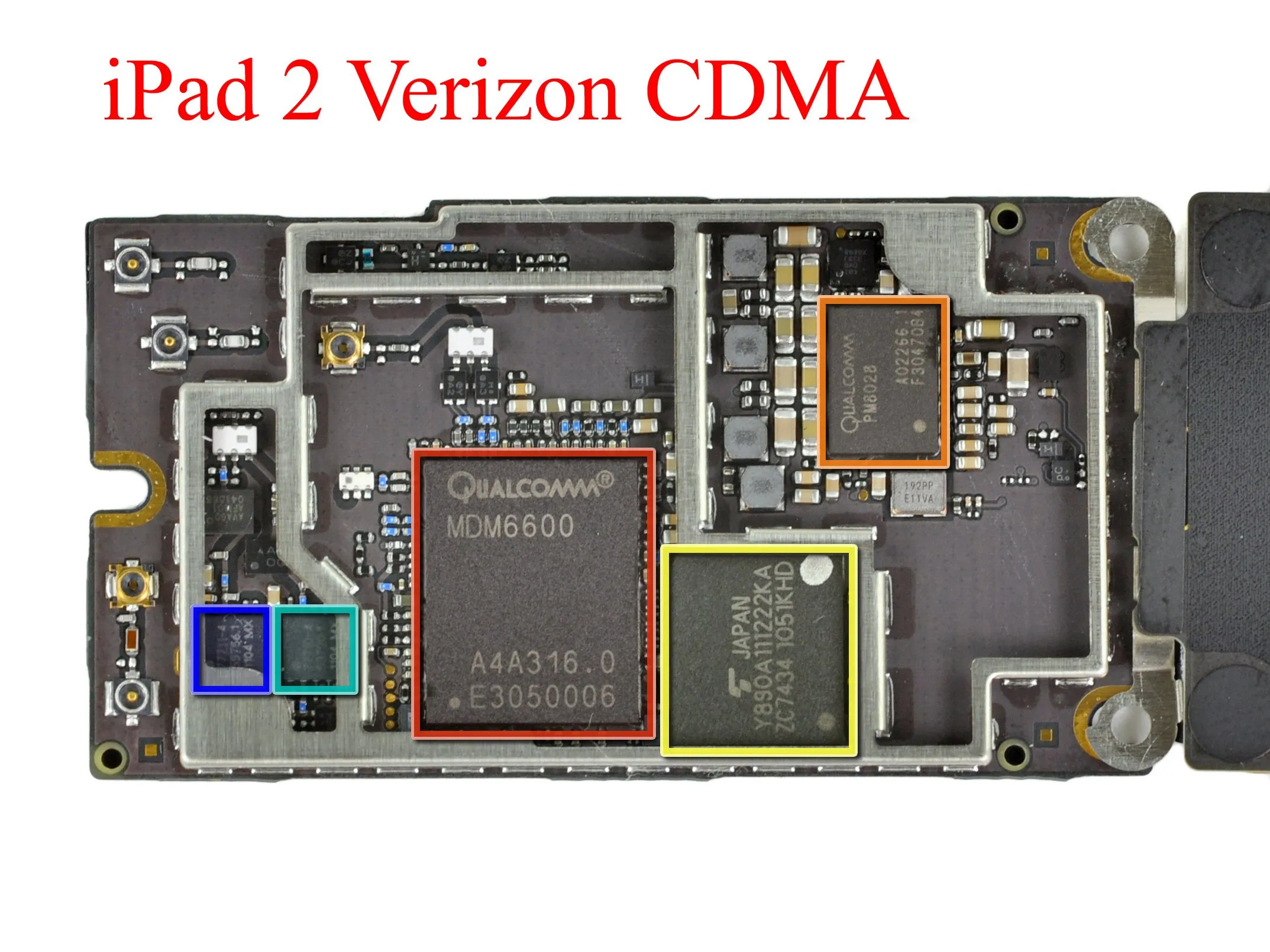 Разборка iPad 2 3G GSM & CDMA: шаг 4, изображение 1 из 1