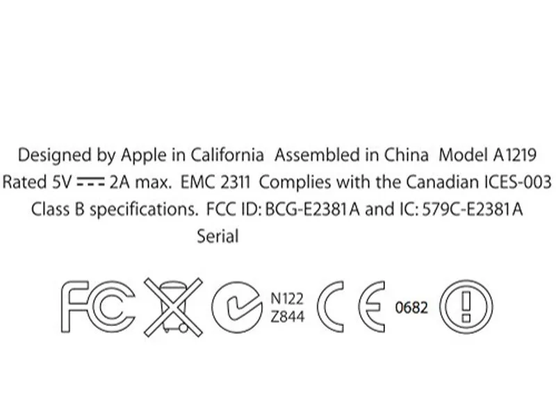 Разборка iPad FCC: шаг 12, изображение 1 из 1