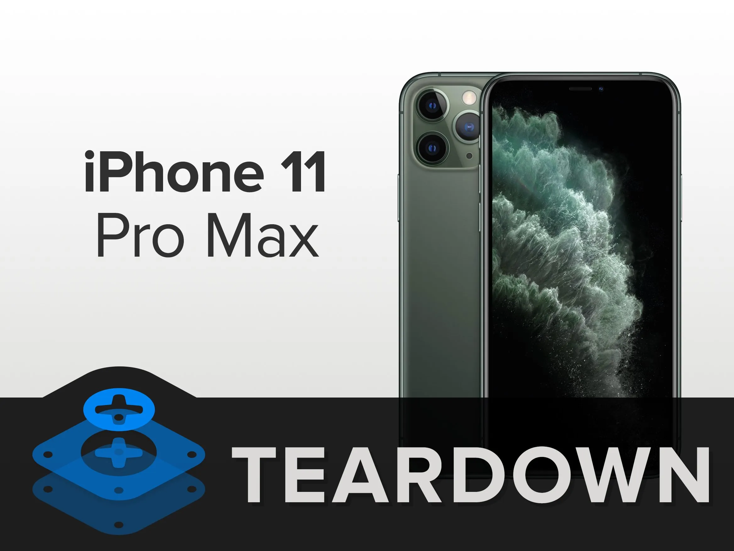 Разборка iPhone 11 Pro Max, разборка iPhone 11 Pro Max: шаг 1, изображение 1 из 3