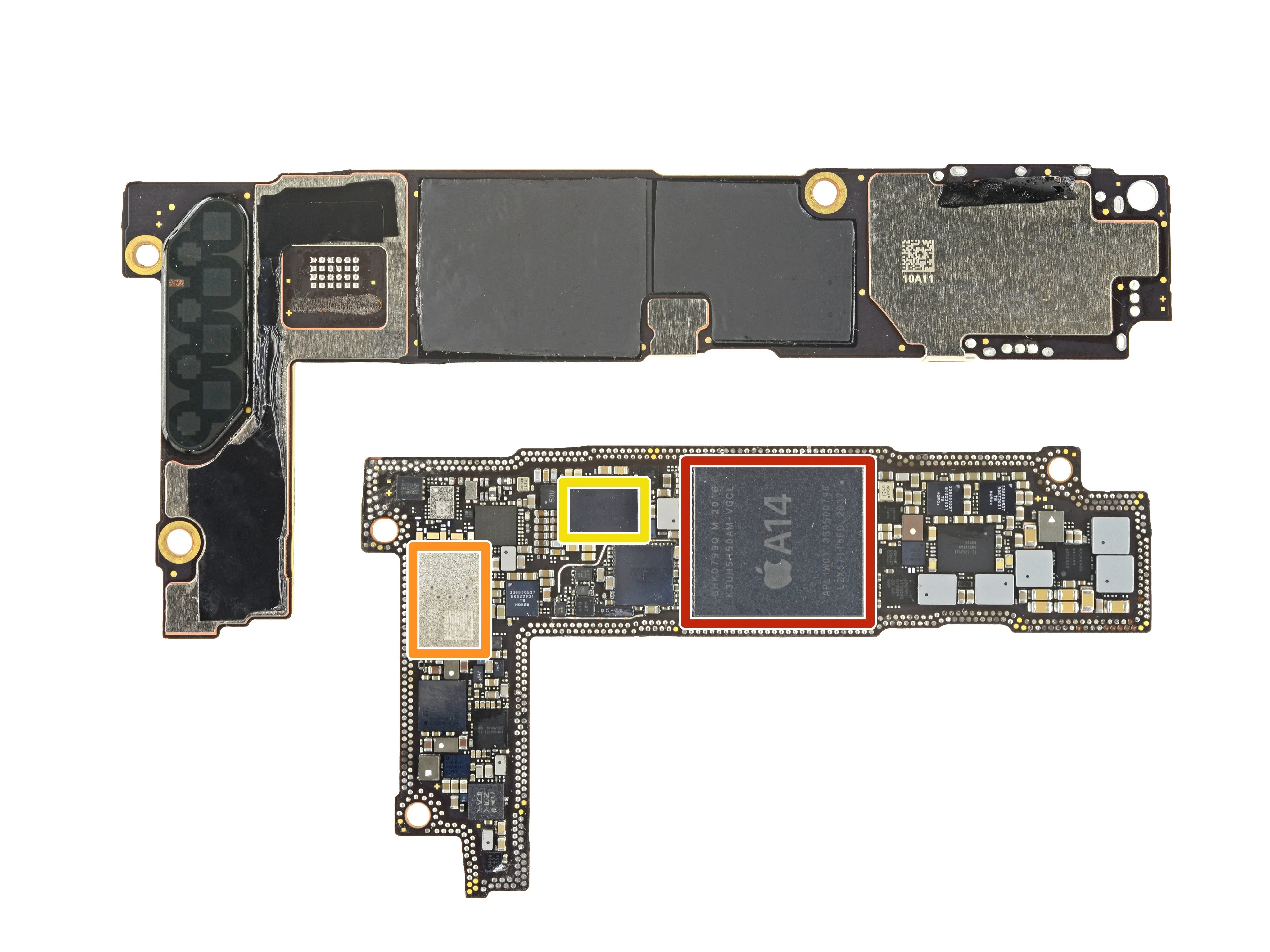 Разборка iPhone 12 mini: шаг 11, изображение 1 из 2