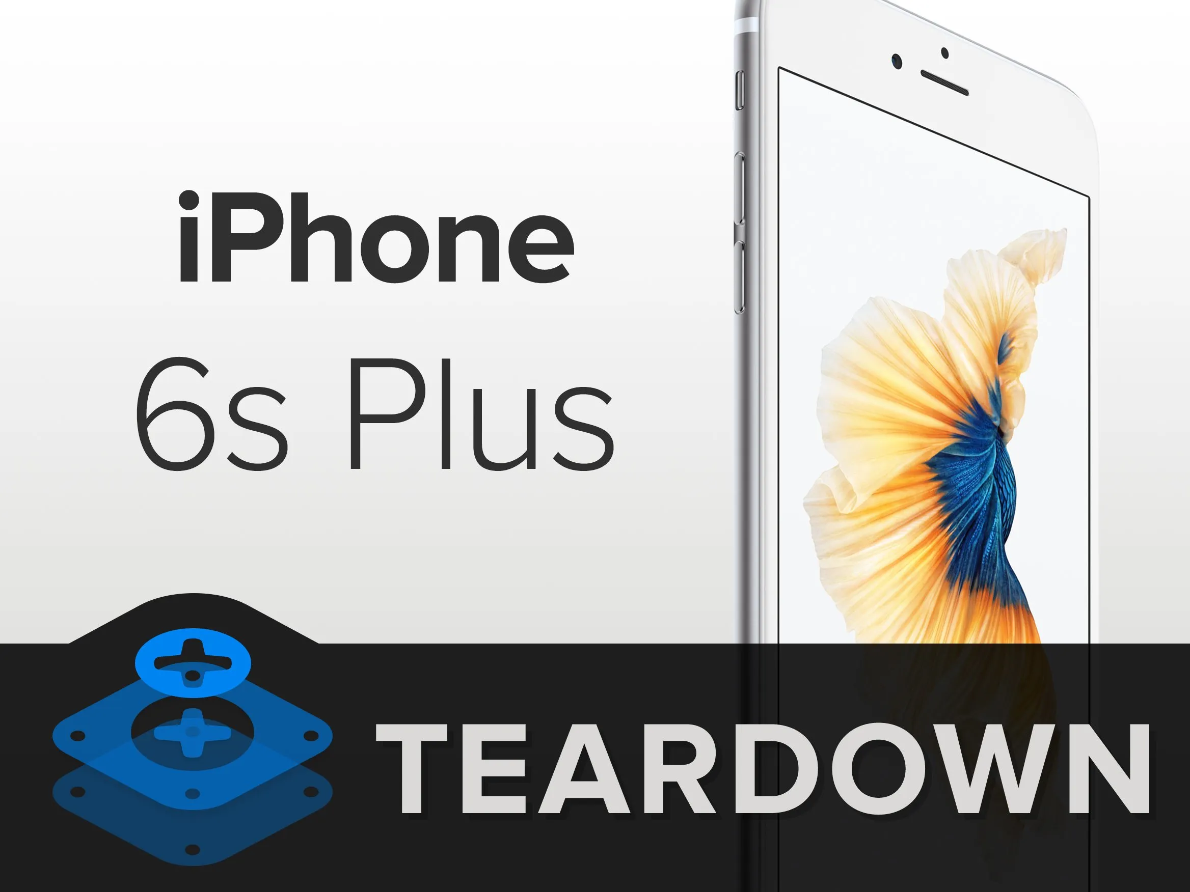 Разборка iPhone 6s Plus, разборка iPhone 6s Plus: шаг 1, изображение 1 из 2