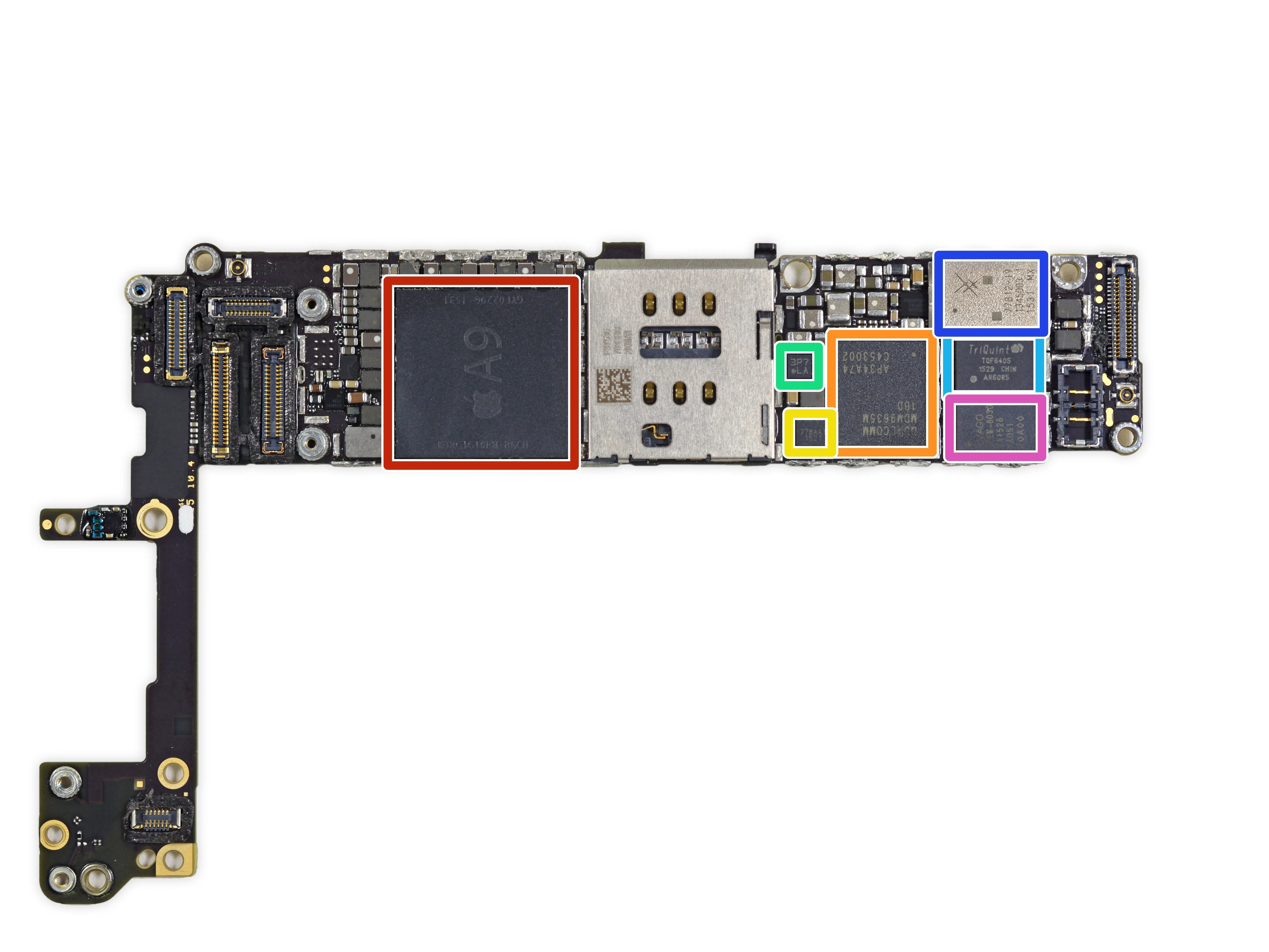 Разборка iPhone 6s: шаг 17, изображение 2 из 2