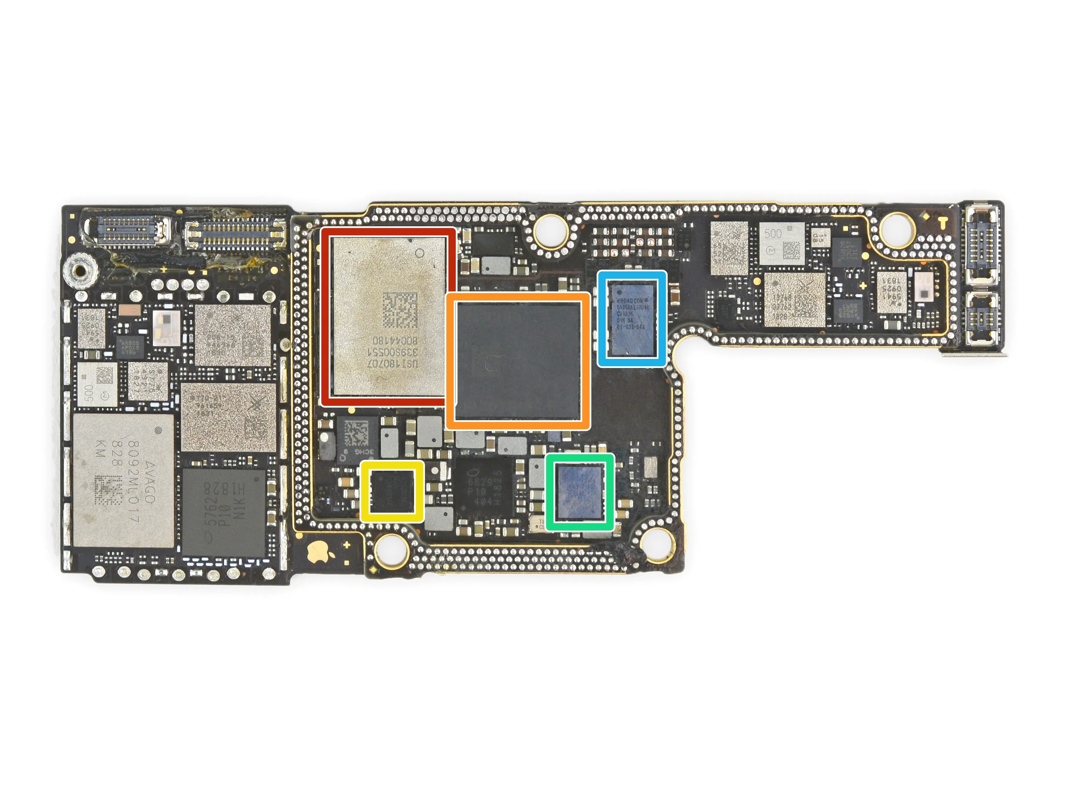 Разбор iPhone XS и XS Max: шаг 9, изображение 1 из 2