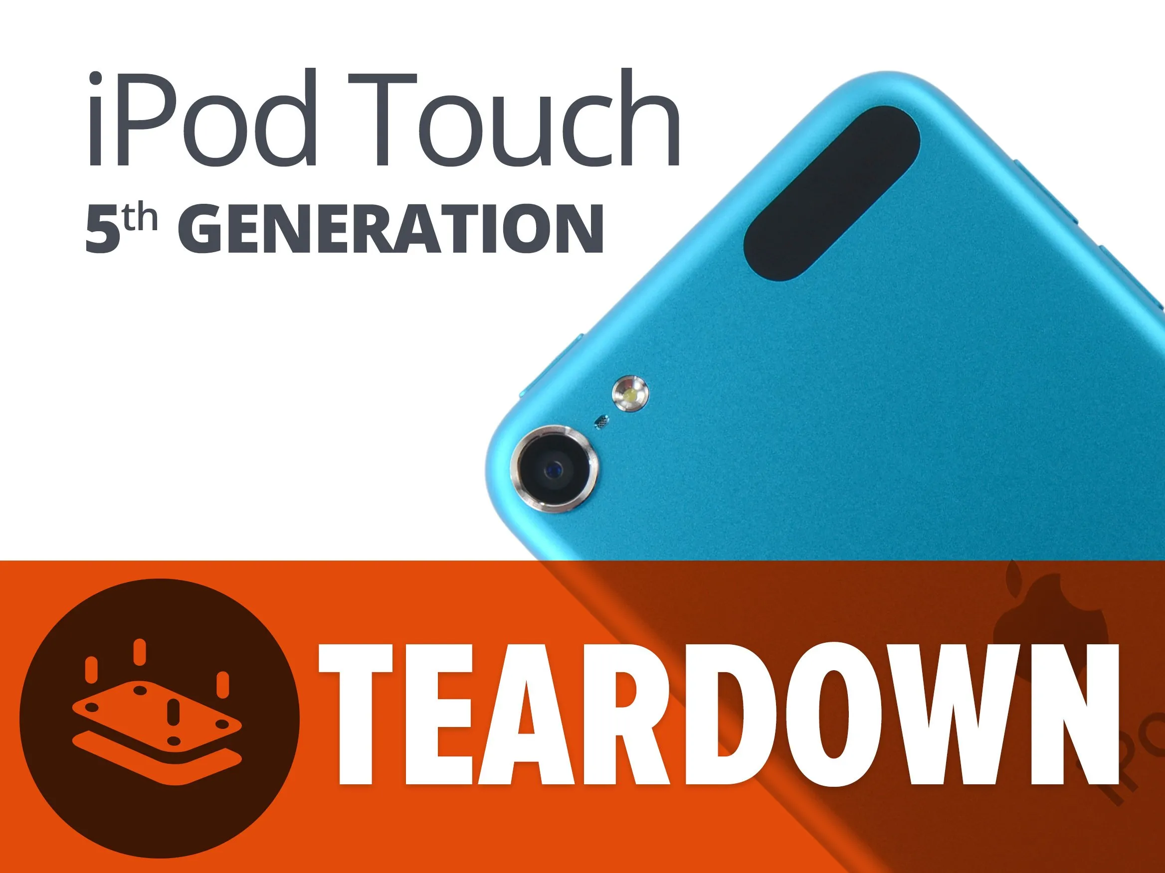 Разбор iPod Touch 5-го поколения, разбор iPod Touch 5-го поколения: шаг 1, изображение 1 из 2