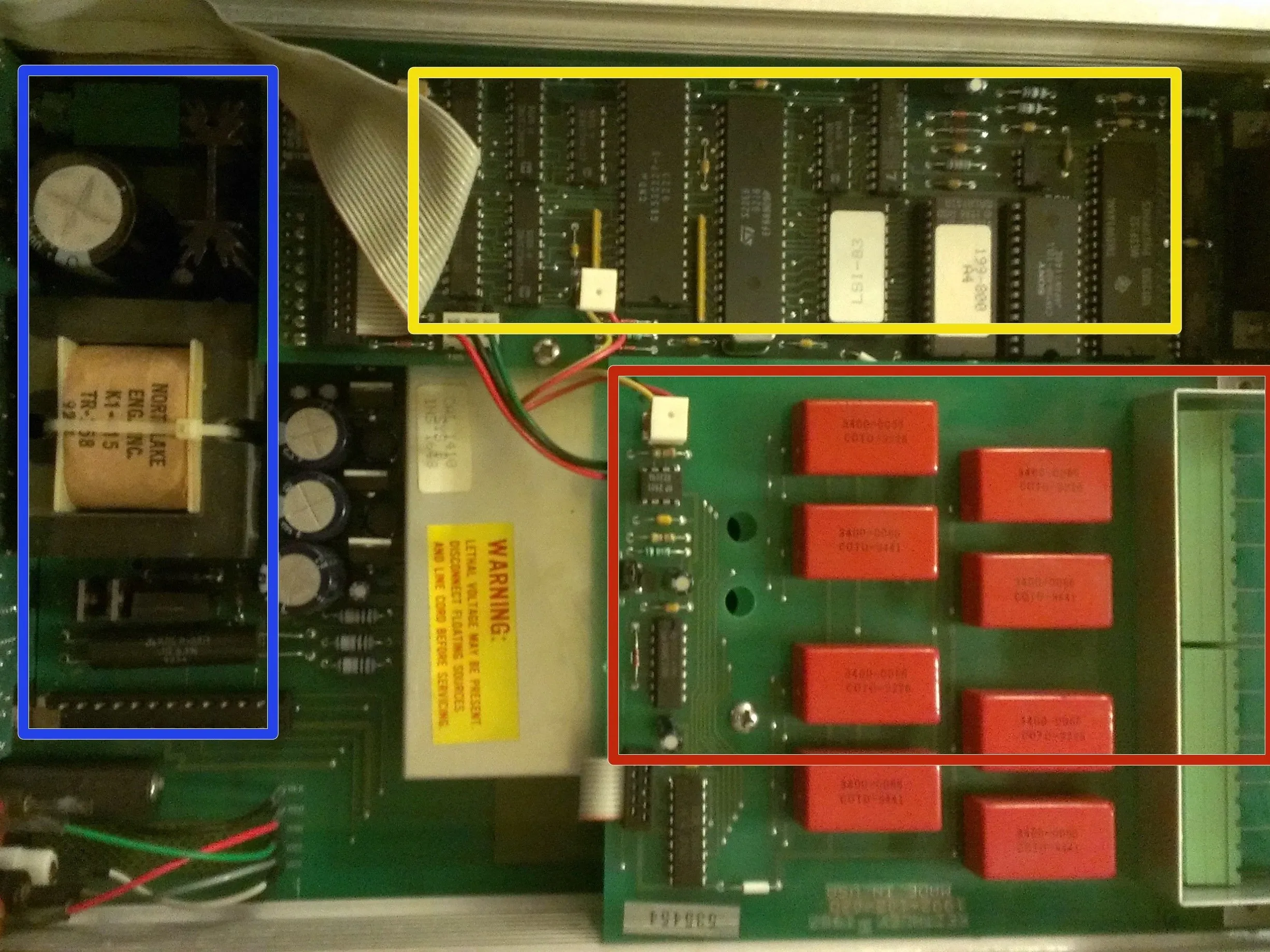 Разборка сканера-мультиметра Keithley 199: шаг 4, изображение 1 из 2