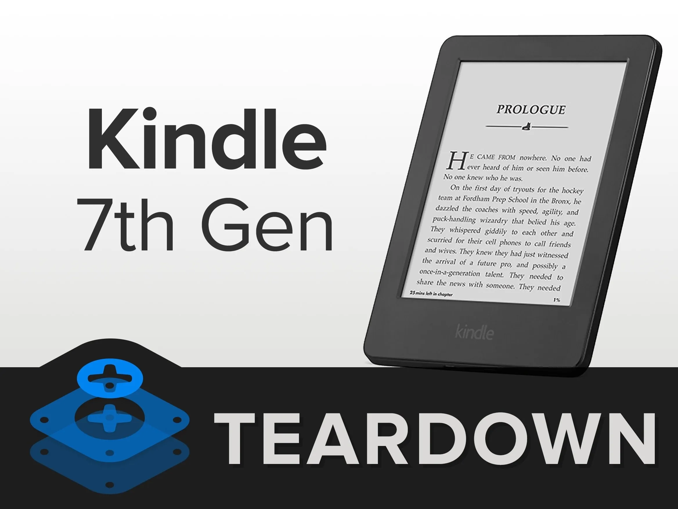 Разборка Kindle 7-го поколения