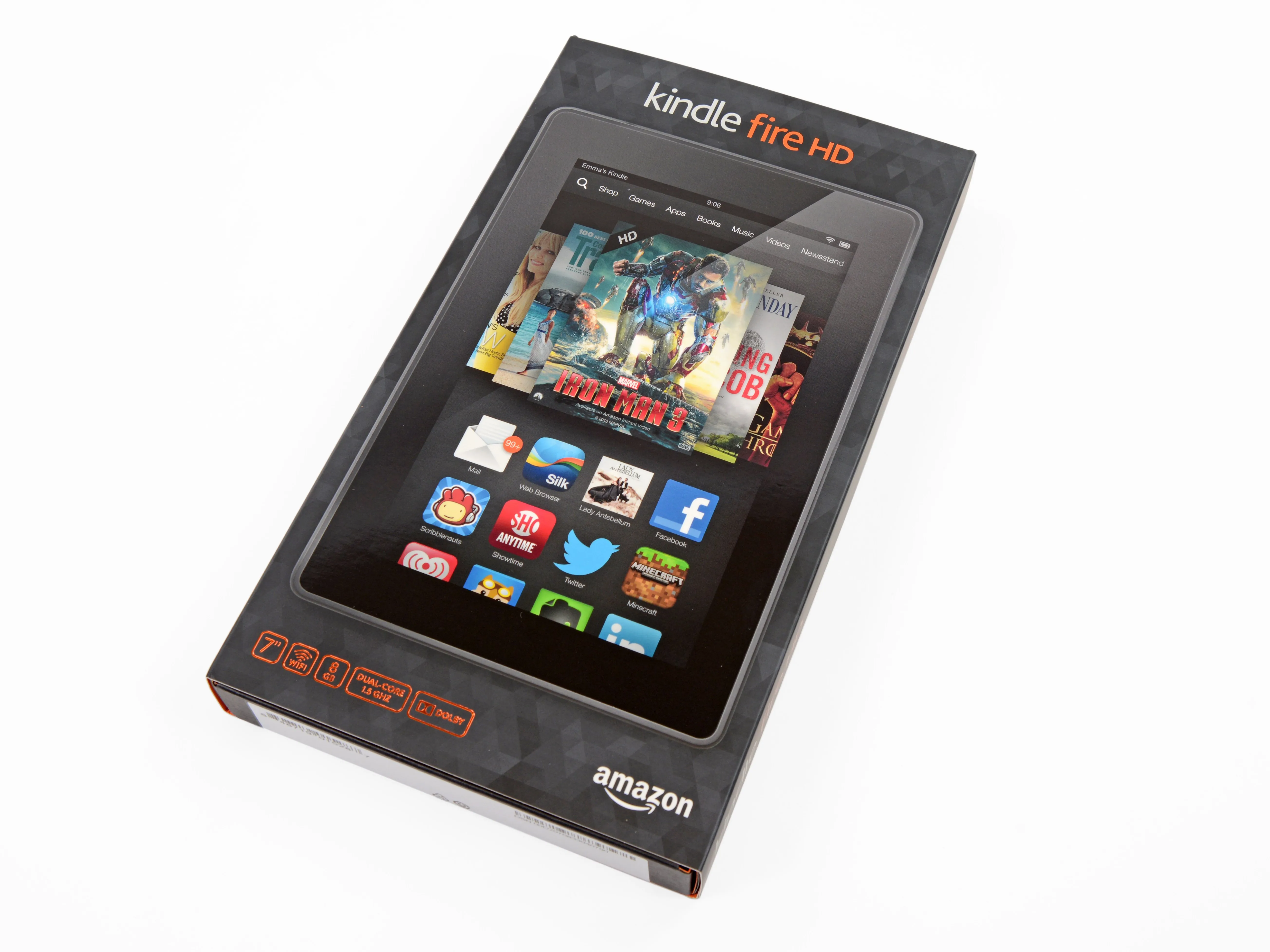 Kindle Fire HD 2013 Teardown, Kindle Fire HD 2013 Teardown: шаг 1, изображение 2 из 2