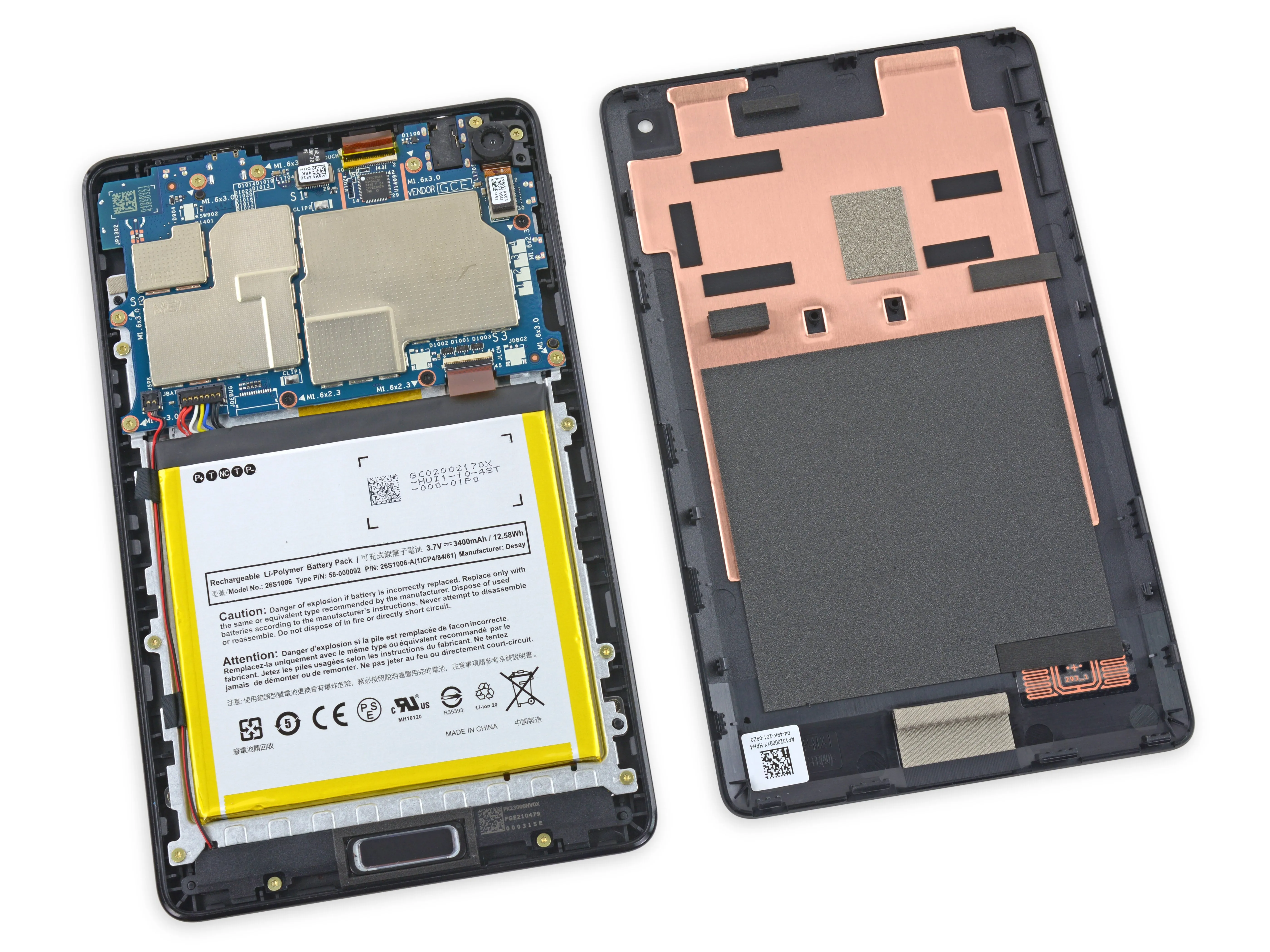 Kindle Fire HD 6 Teardown: шаг 2, изображение 3 из 3