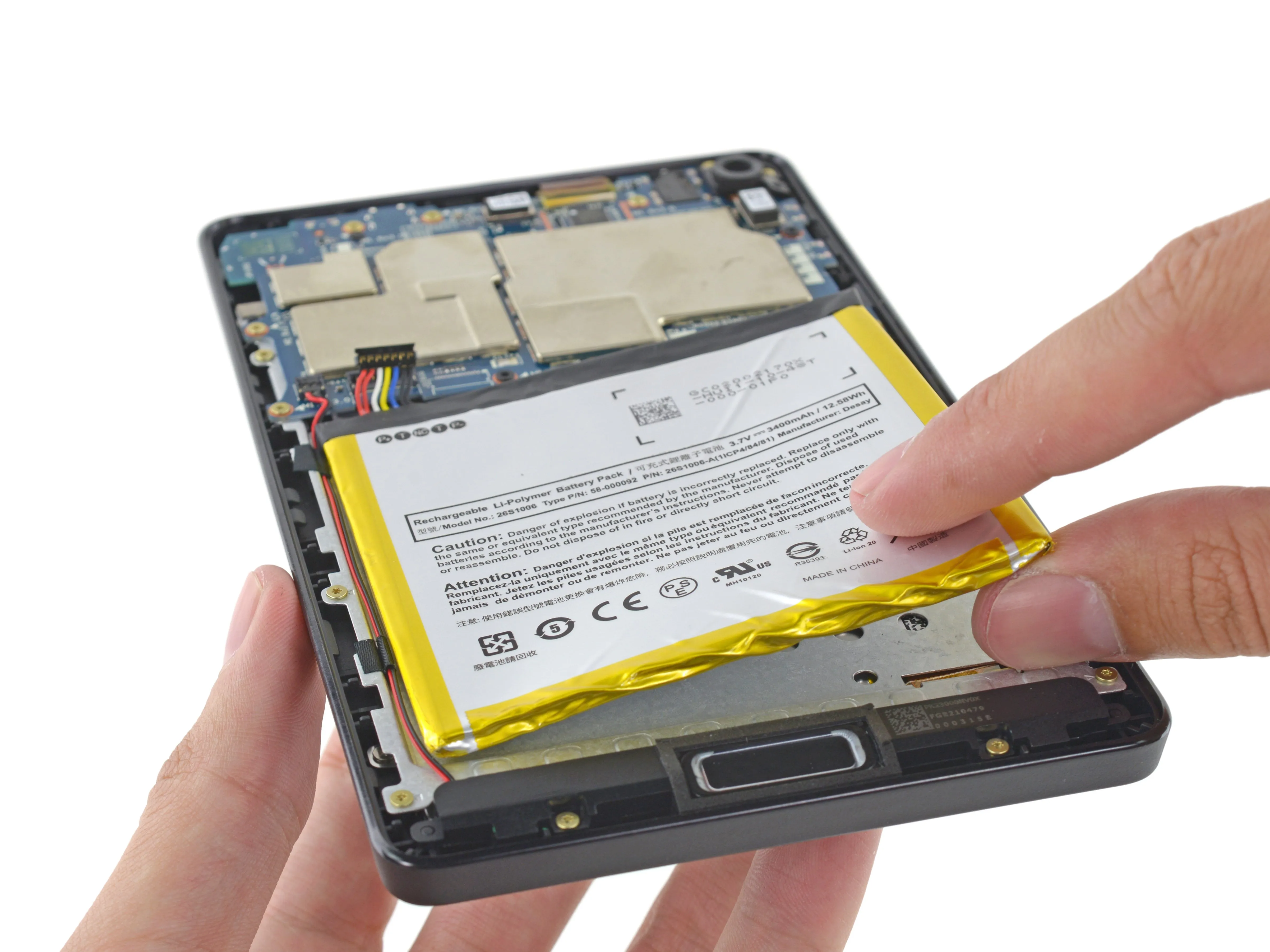 Kindle Fire HD 6 Teardown: шаг 3, изображение 2 из 3