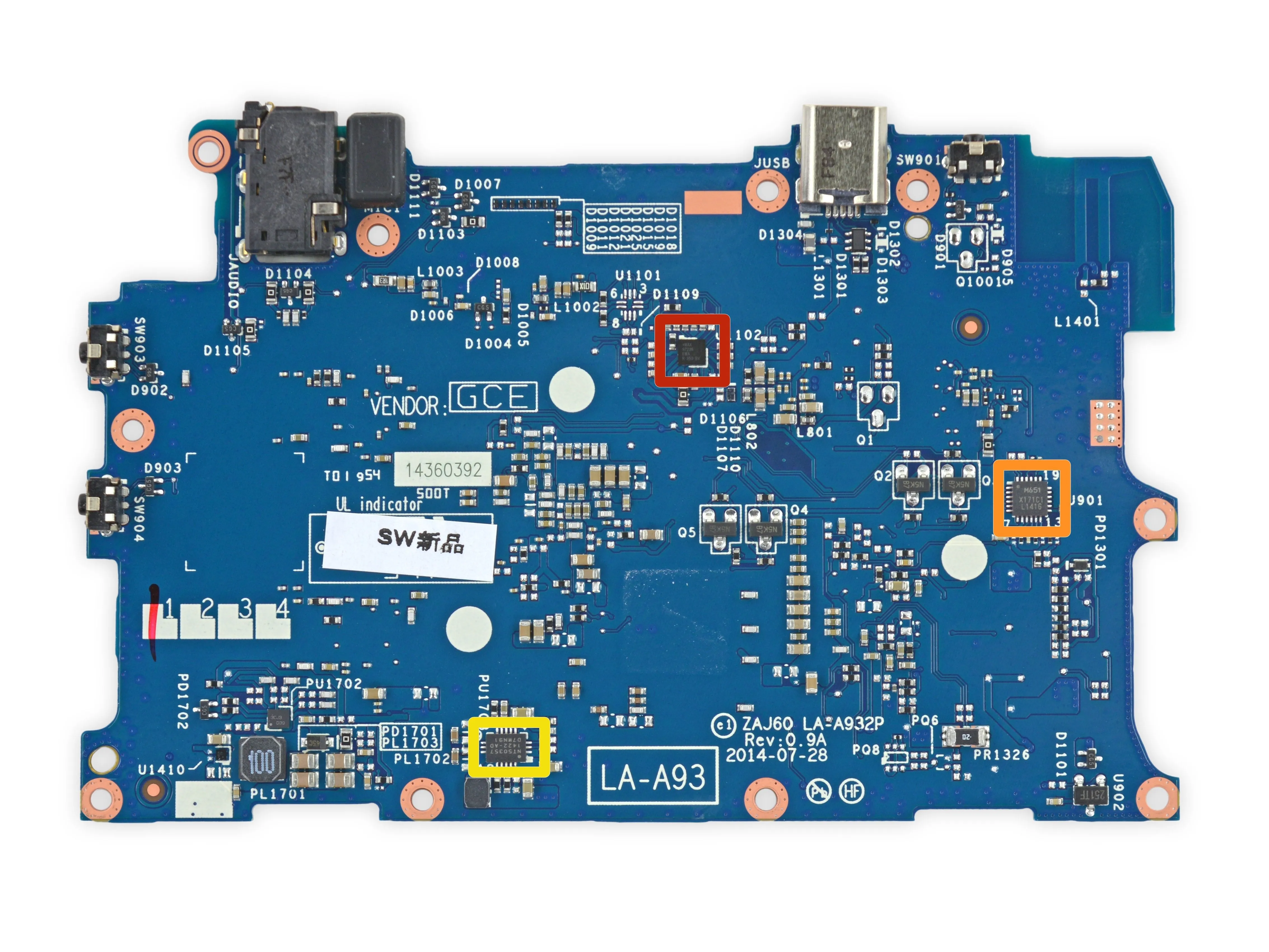 Kindle Fire HD 6 Teardown: шаг 6, изображение 1 из 1