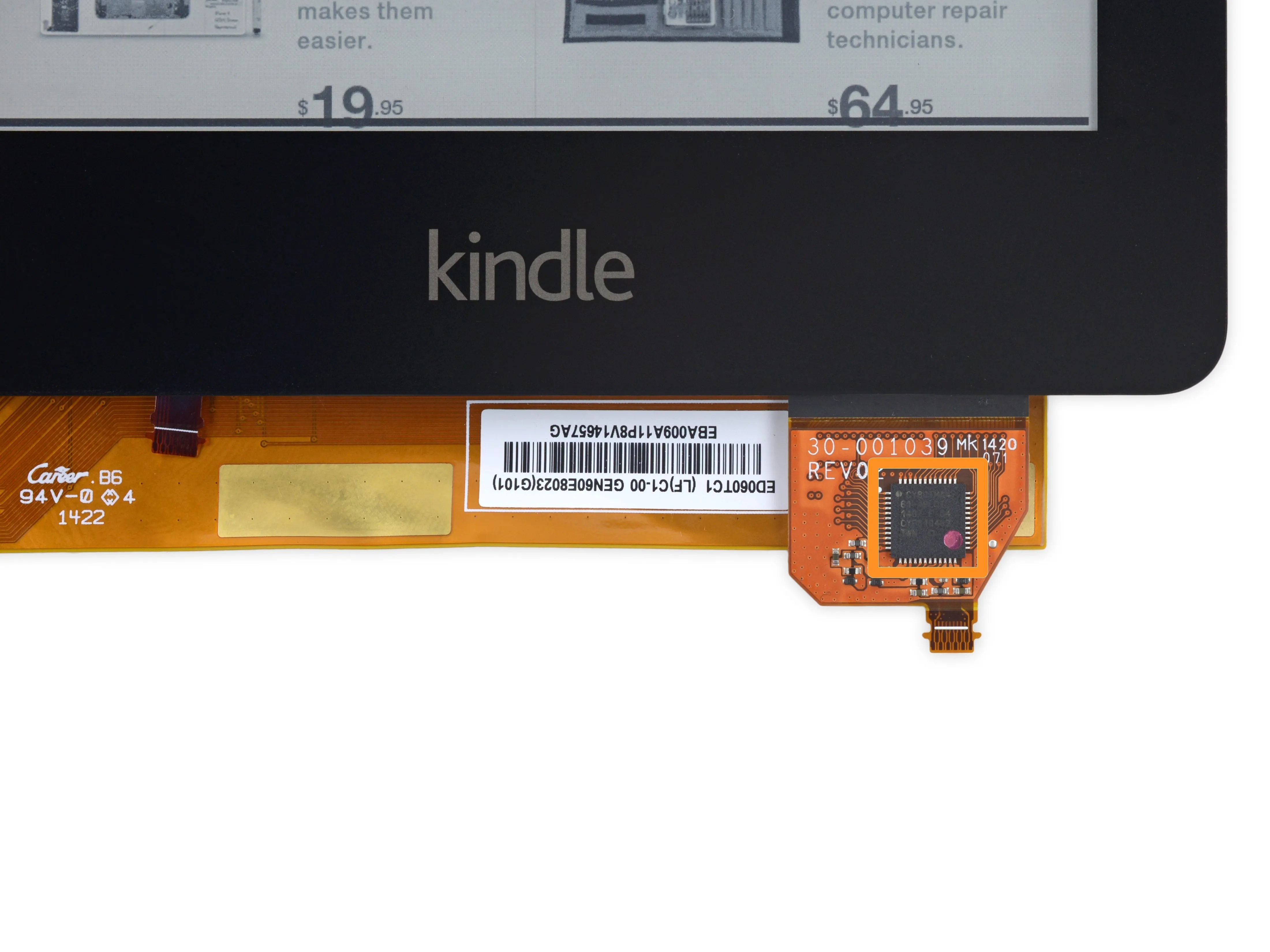 Kindle Voyage Teardown: шаг 13, изображение 2 из 2