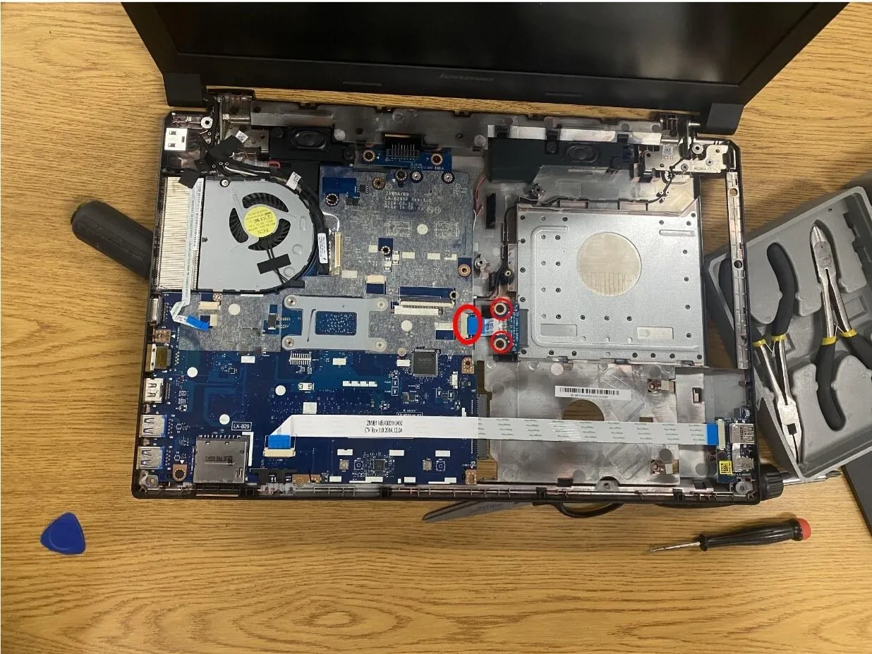 Lenovo B50-80 Teardown Guide, UltraBay Connector Removal: step 8, image 1 of 1