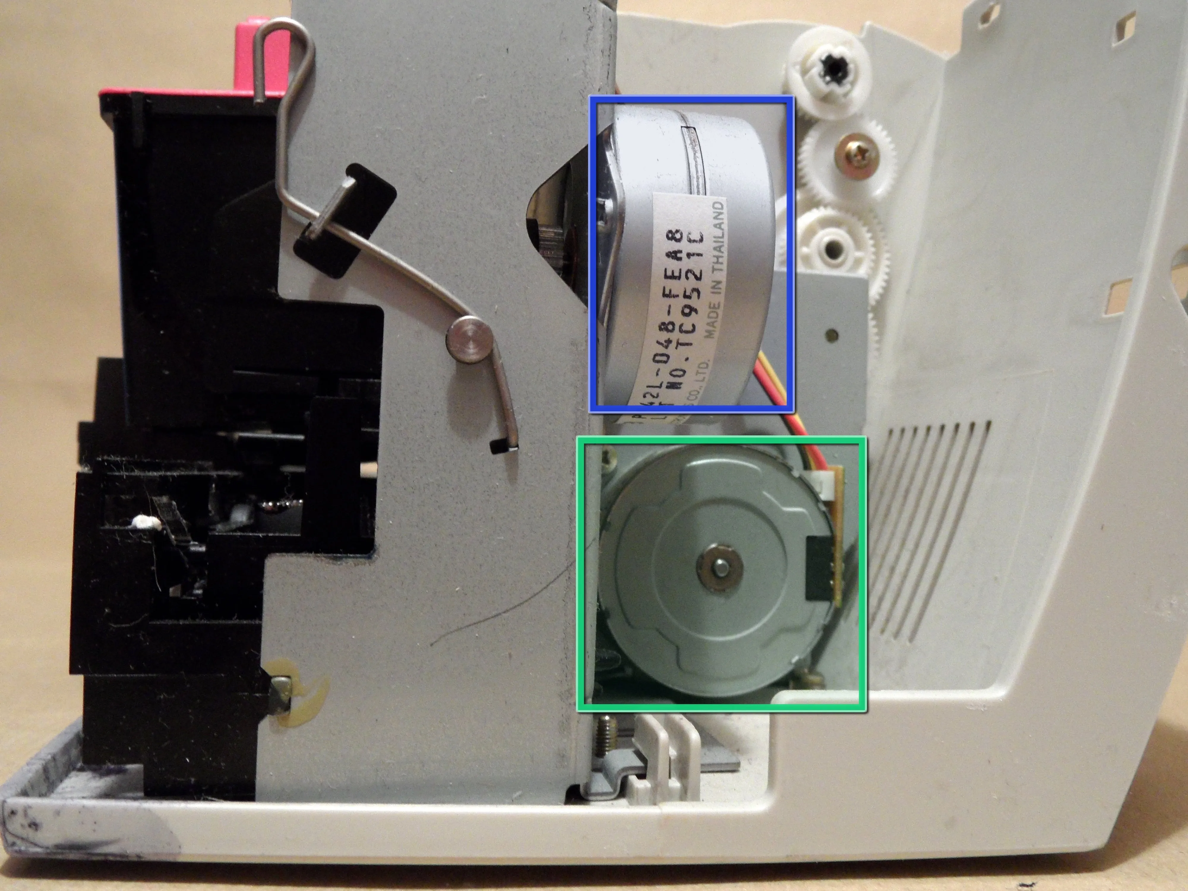 Lexmark Z11 Teardown: шаг 5, изображение 2 из 3