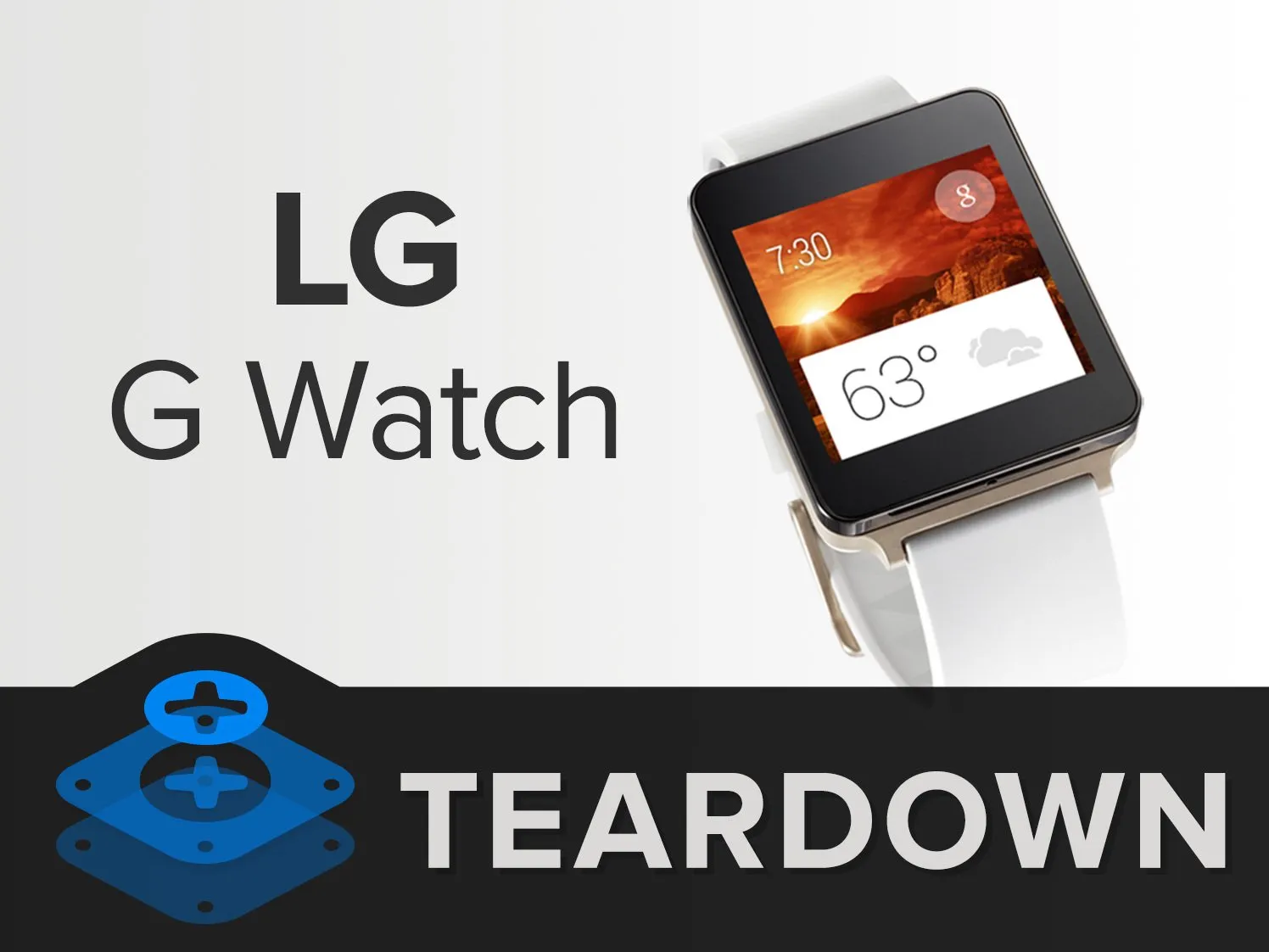 LG G Watch Teardown, LG G Watch Teardown: шаг 1, изображение 1 из 1