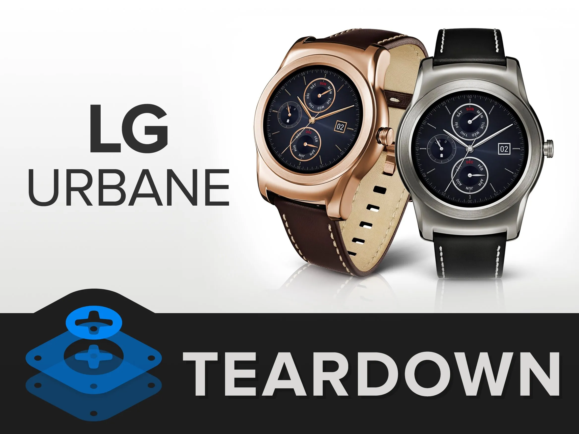 Разборка LG Watch Urbane, разборка LG Watch Urbane: шаг 1, изображение 1 из 2