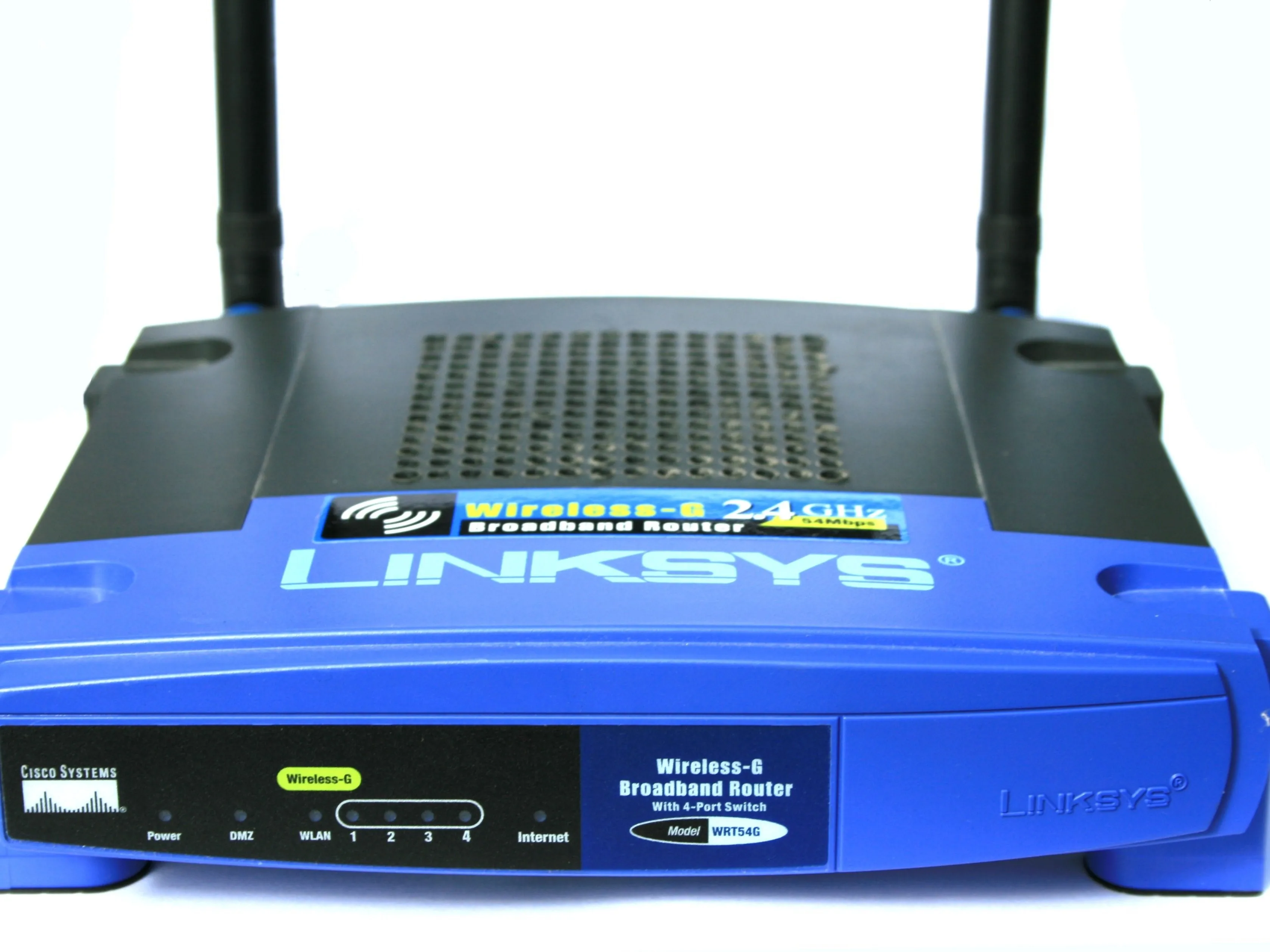 Разборка Linksys WRT54G