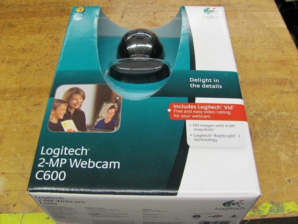 Разборка веб-камеры Logitech 2-MP C600